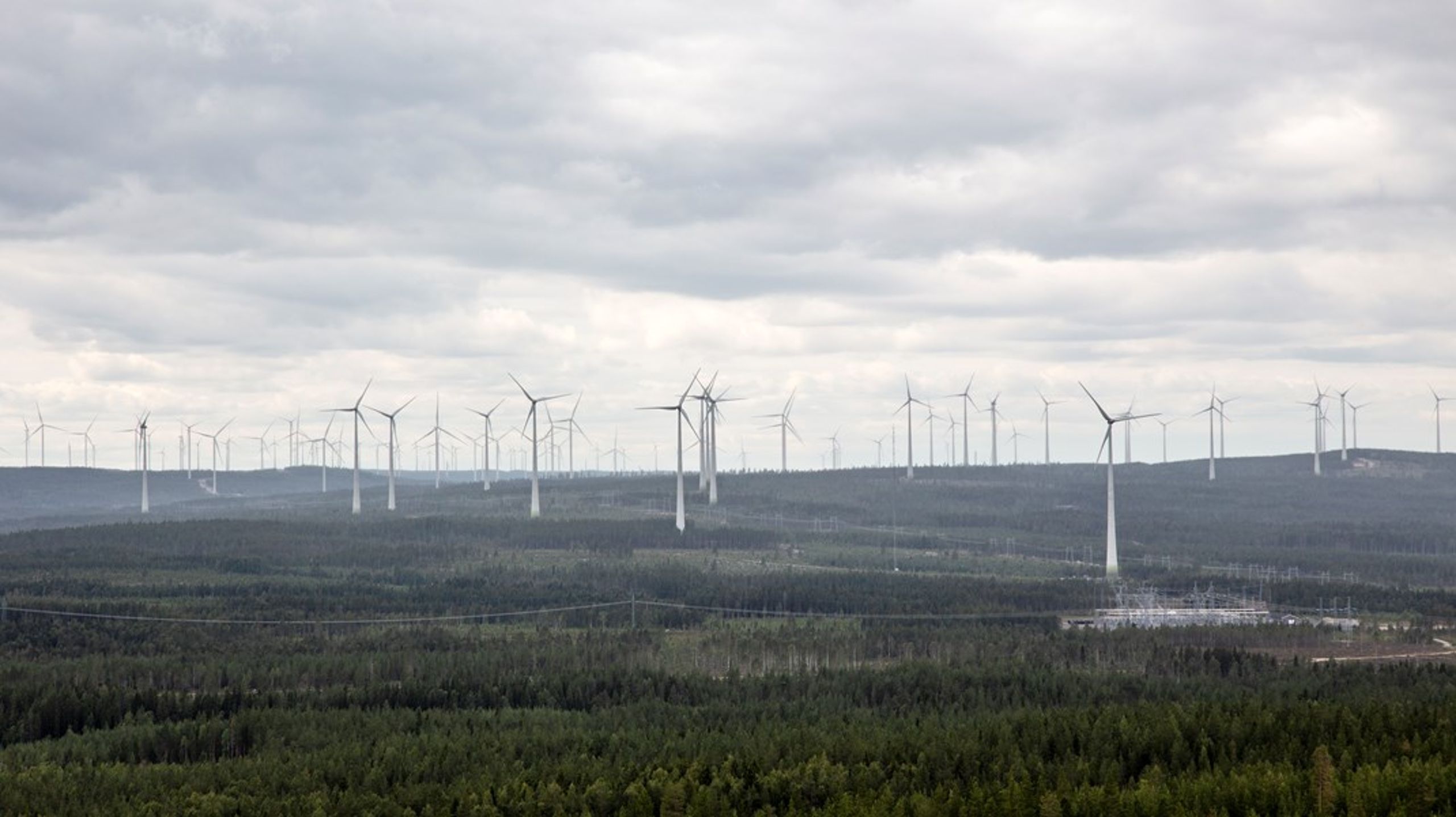 Vindkraftverk i Piteå kommun.
