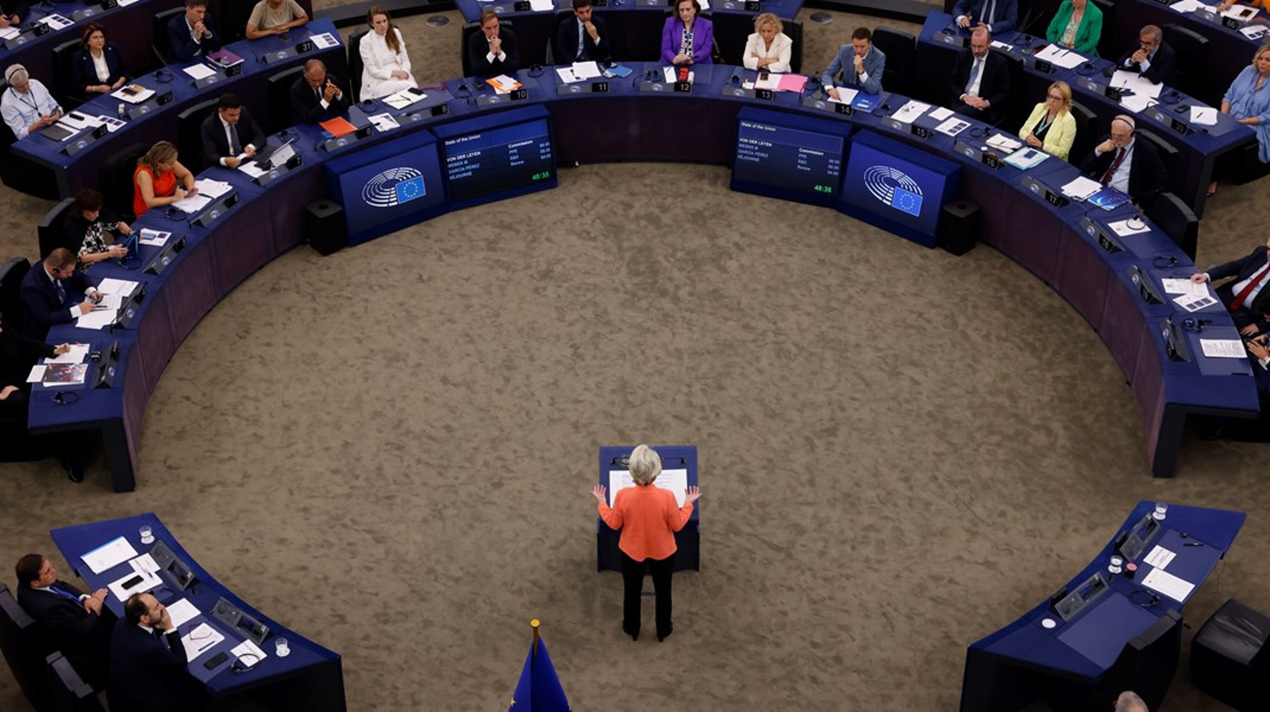 En balansakt mellan höger och vänster, norr och syd.&nbsp;Ursula von der Leyen väntas ställa upp för omval när EU-kommissionen byts ut nästa år.