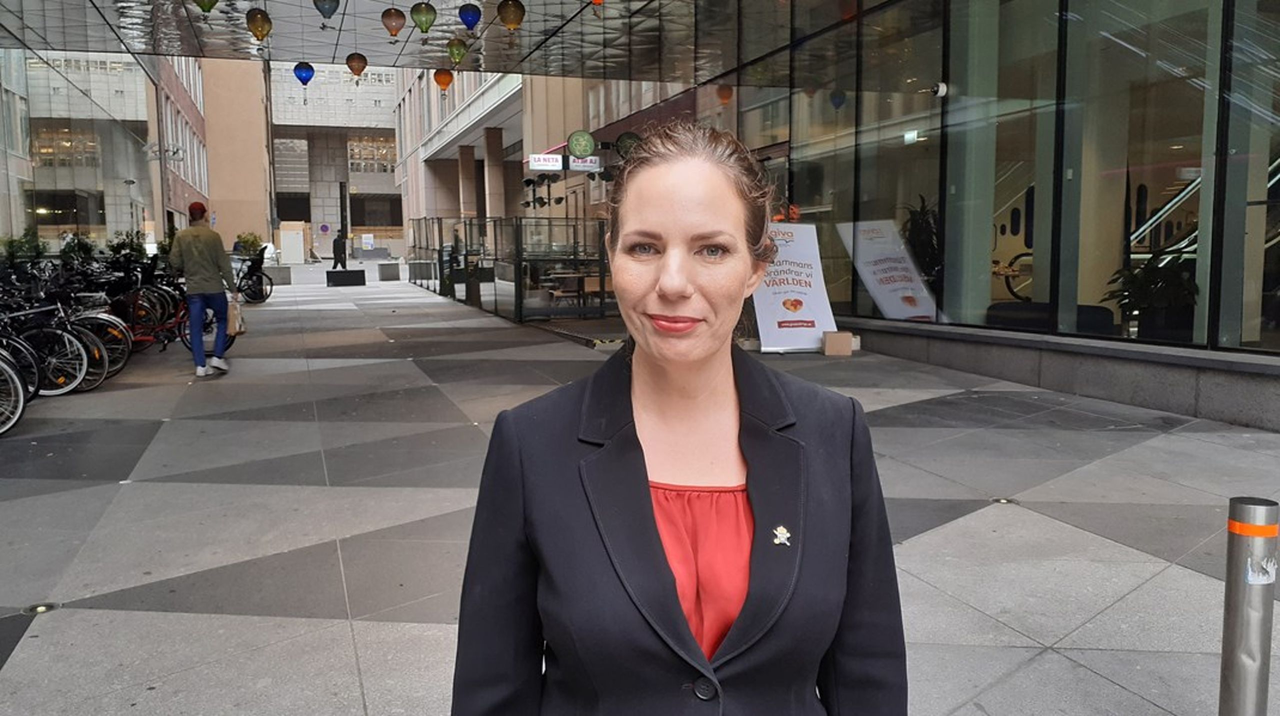 Sara Persson är brottsförebyggande specialist på Ekobrottsmyndigheten.<br>