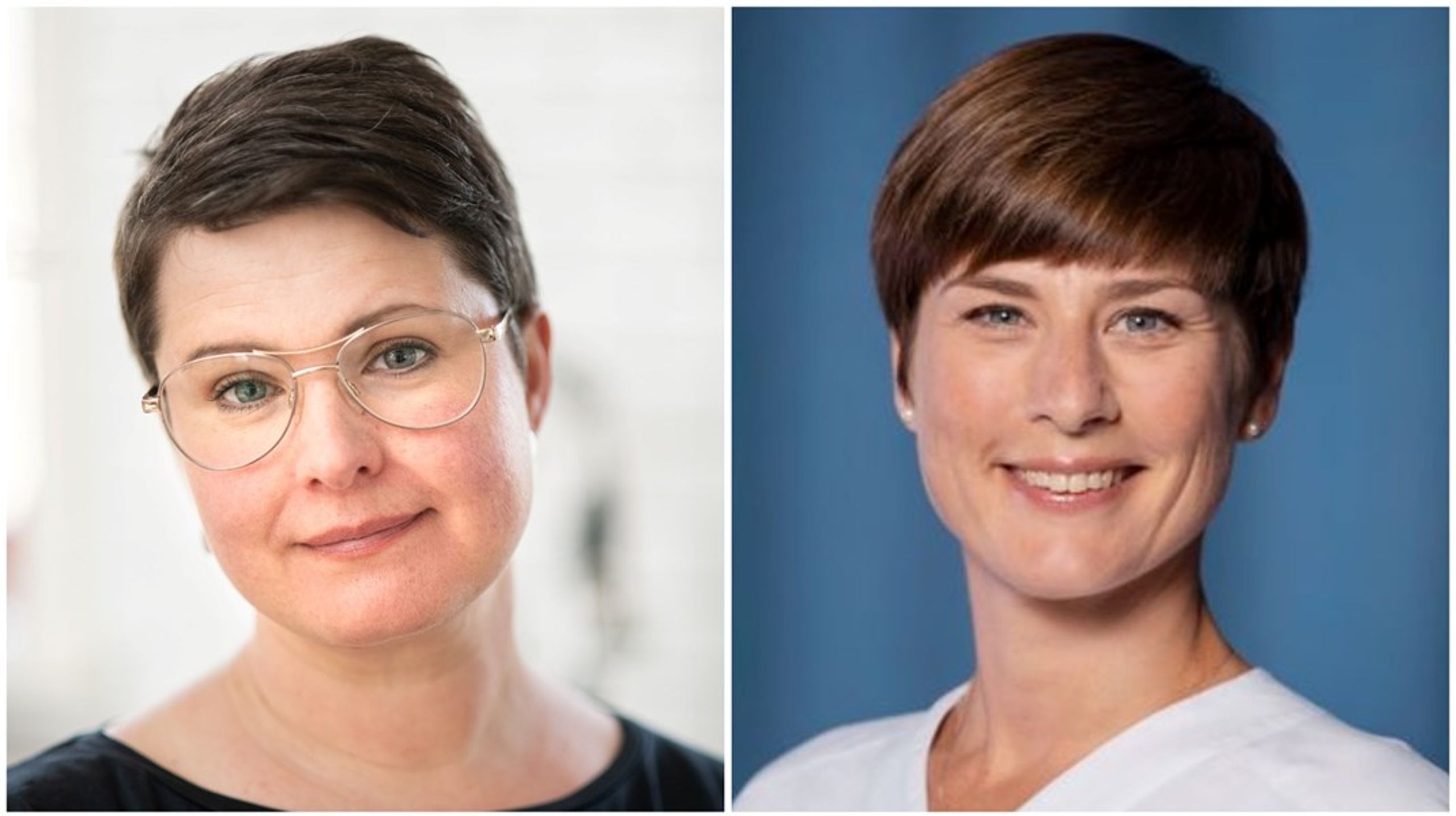 Både Ida Kåhlin, ordförande för Sveriges Arbetsterapeuter och Läkarförbundets ordförande&nbsp;Sofia Rydgren Stale är glada över att direktiven nu är på plats.&nbsp;