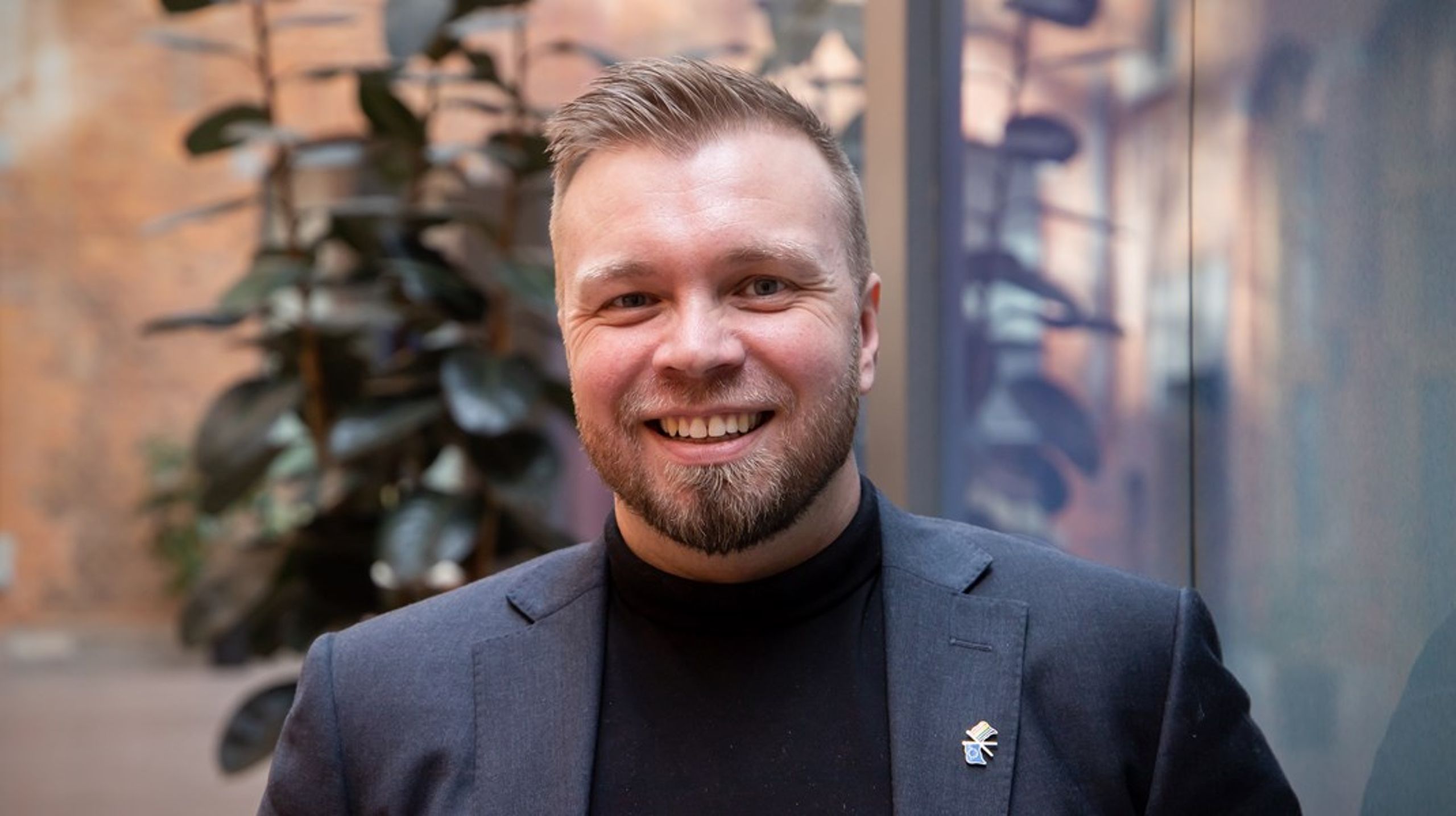 Peter Sidlund Ponkala är RFSL:s nya förbundsordförande.