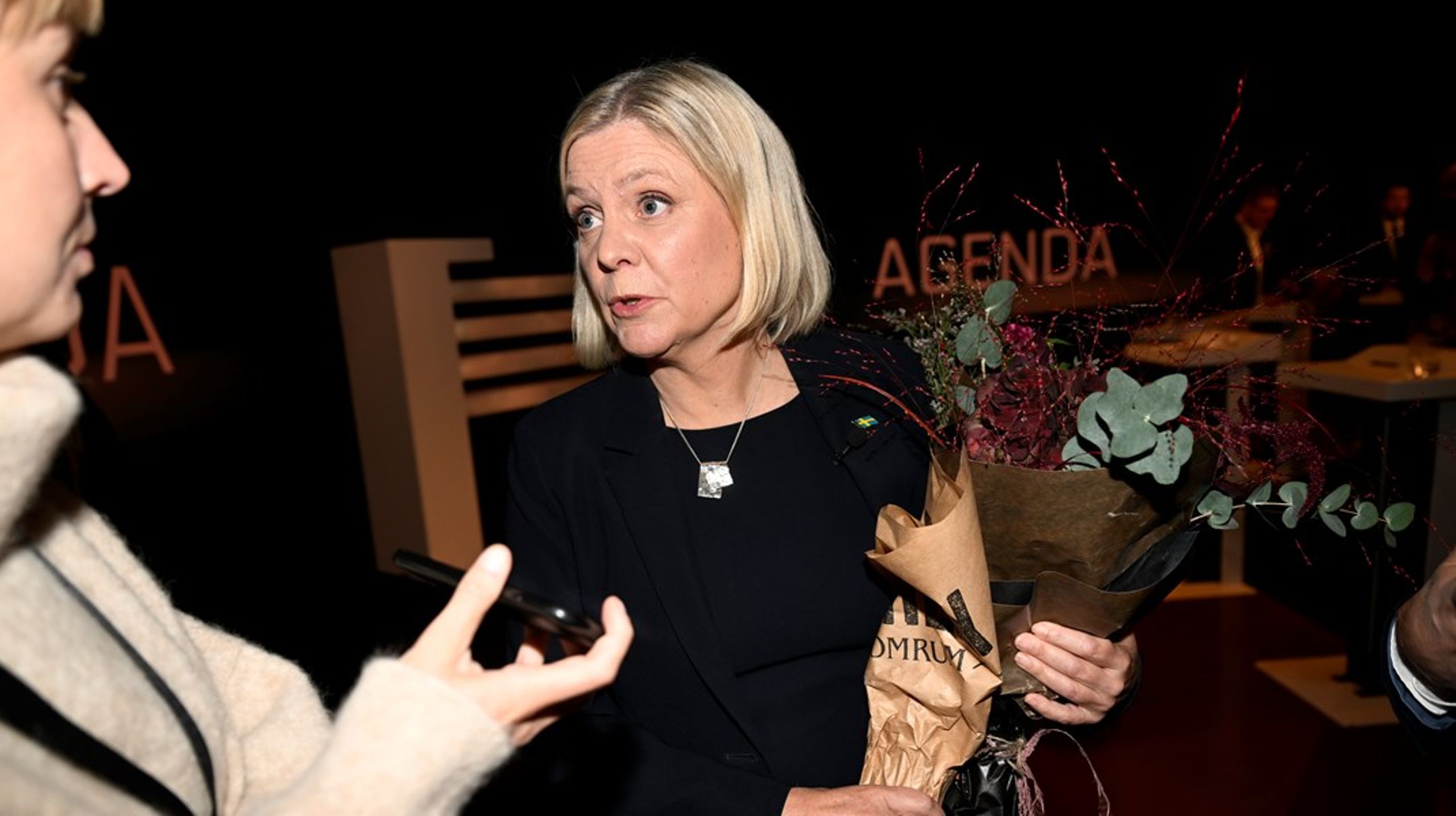 &nbsp;I riksdagen är oppositionen knäpptysta. Socialdemokraternas partiledare Magdalena Andersson sprider obekräftade uppgifter från Hamas och är tyst när systerpartiet Fatah sprider antisemitisk sörja om förintelsen, skriver debattören.