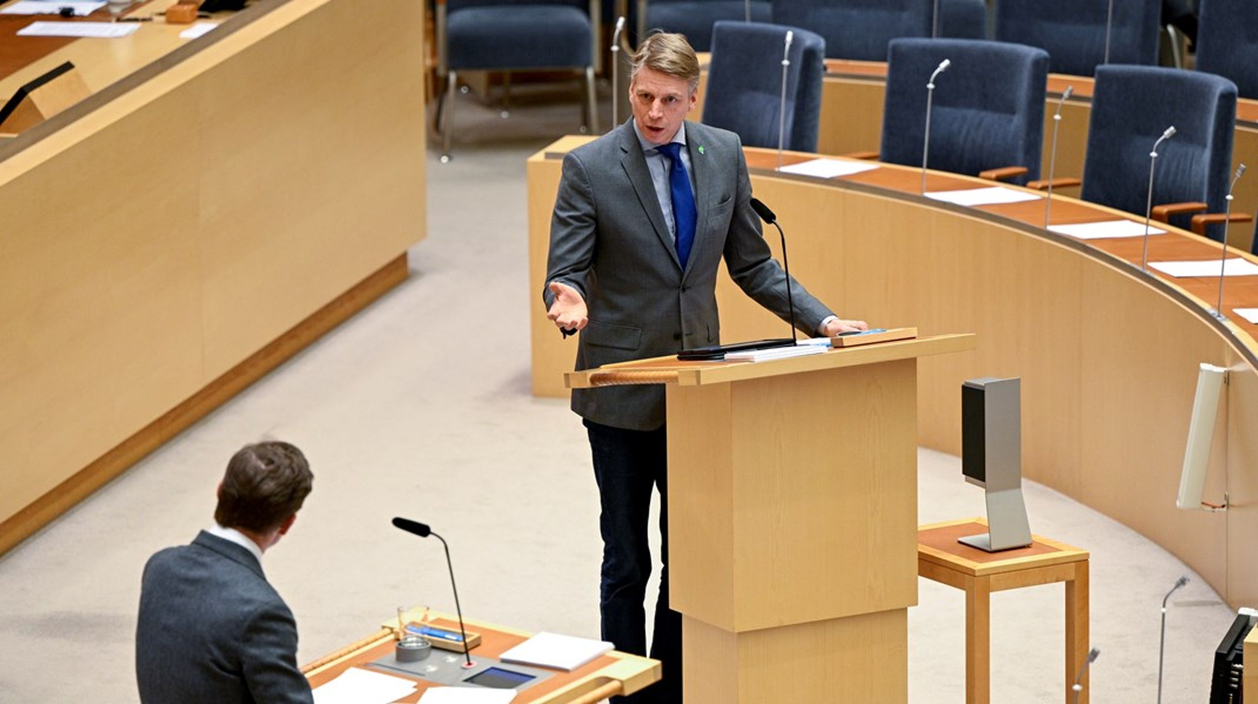 Onsdagens EU-debatt&nbsp;blir språkröret Per Bolunds sista innan han kliver av och lämnar riksdagen.
