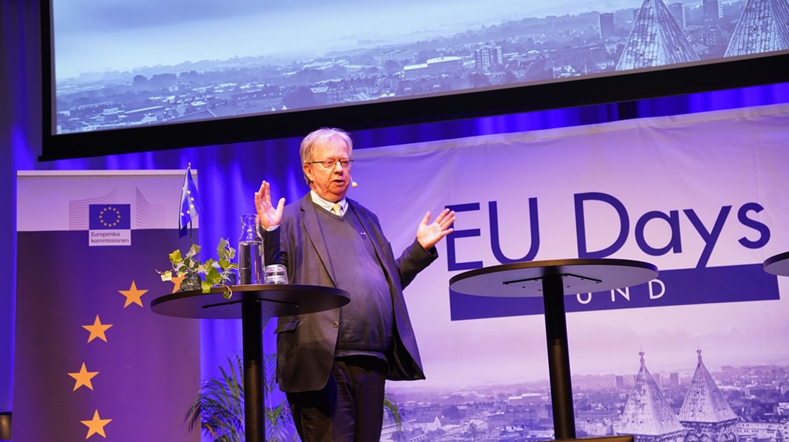 Sveriges förre EU-ambassadör, Lars Danielsson, inledde årets upplaga av EU Days i Lund med att lyfta fram de tio frågor han ser som viktigast för unionen under de kommande månaderna.<br>