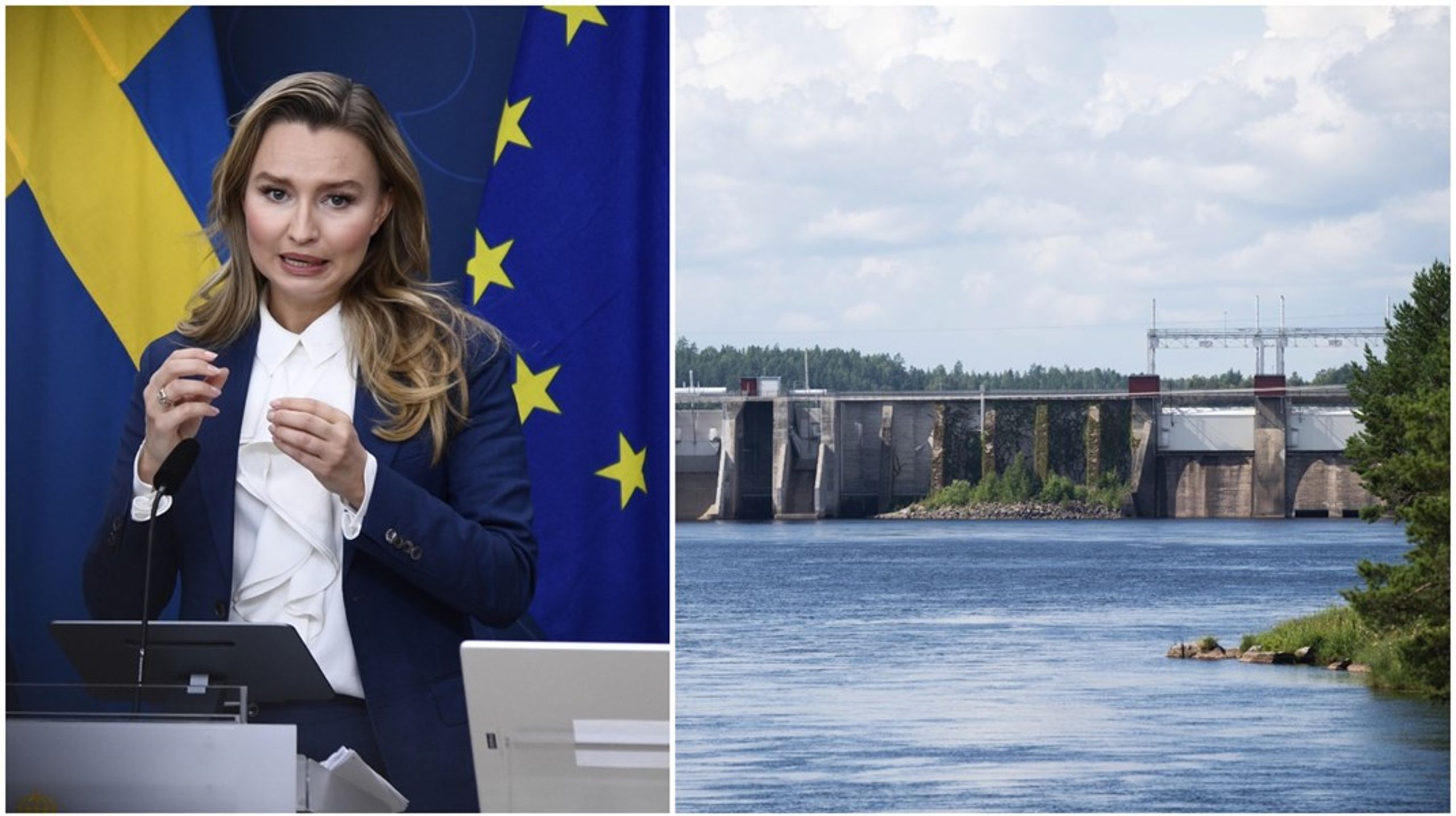 Energiminister Ebba Busch (KD) måste värna vattenkraften, menar debattören.