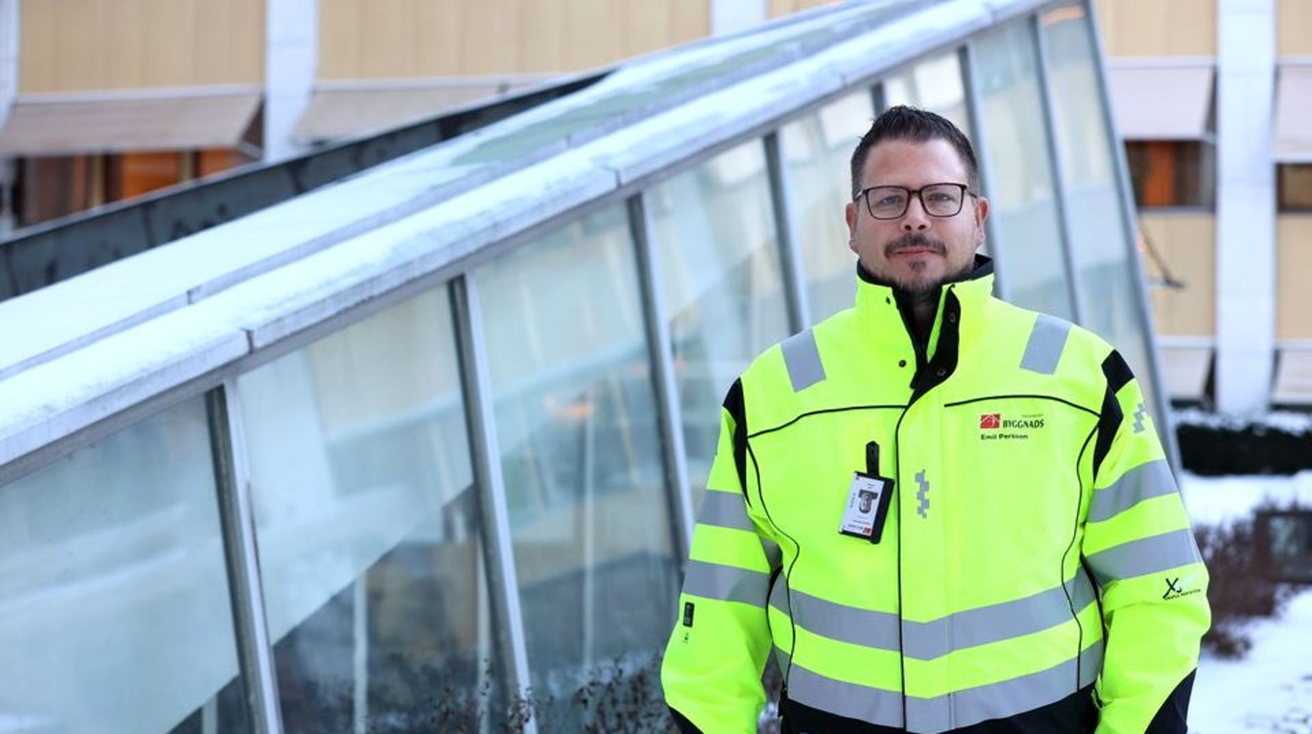 Emil Persson är Byggnads nya avtalssekreterare.