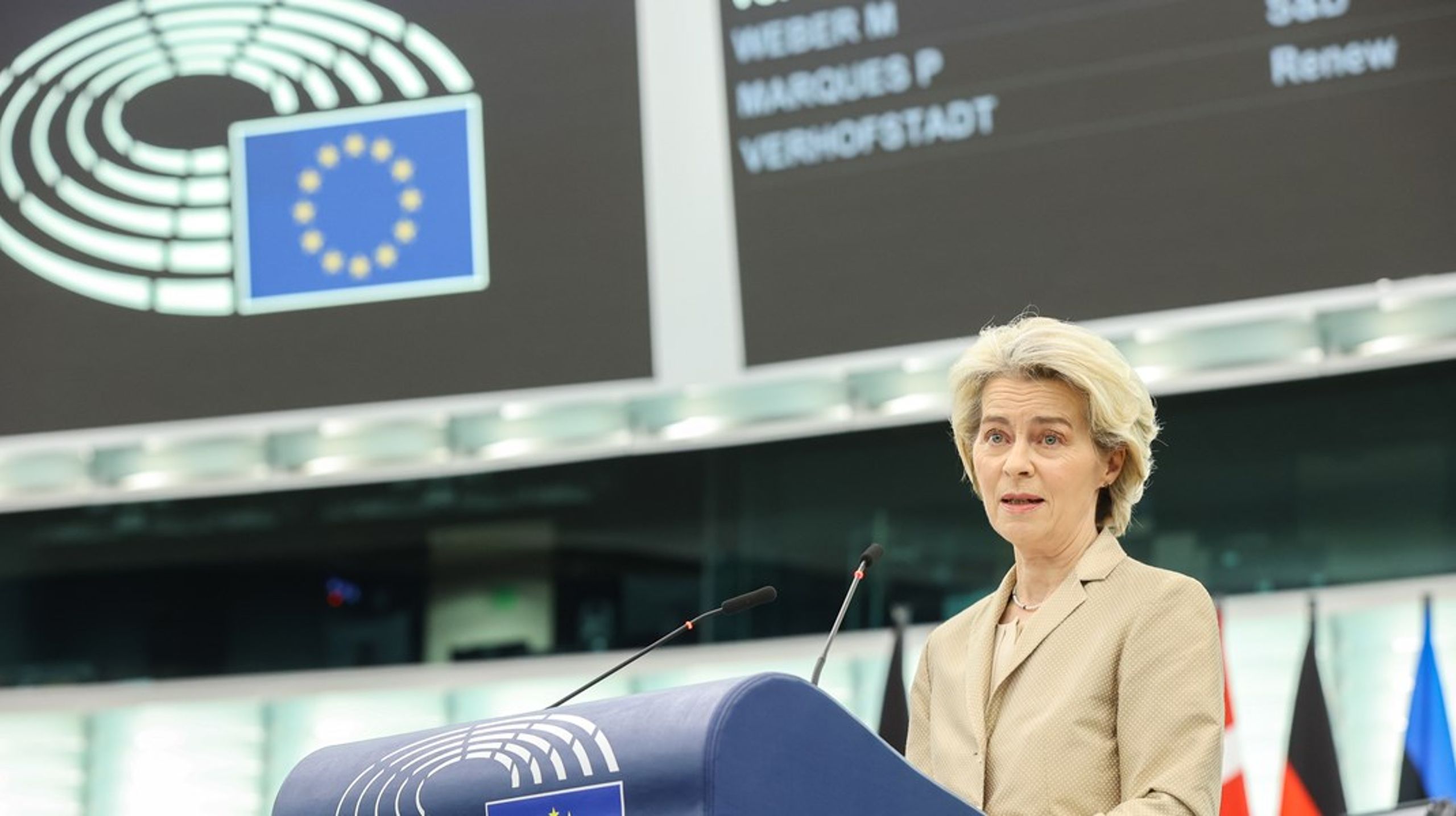 EU-kommissionens ordförande&nbsp;Ursula von der Leyen fick hård kritik i EU-parlamentet på onsdagsmorgonen angående utbetalning av&nbsp;pengar till Ungern.&nbsp;