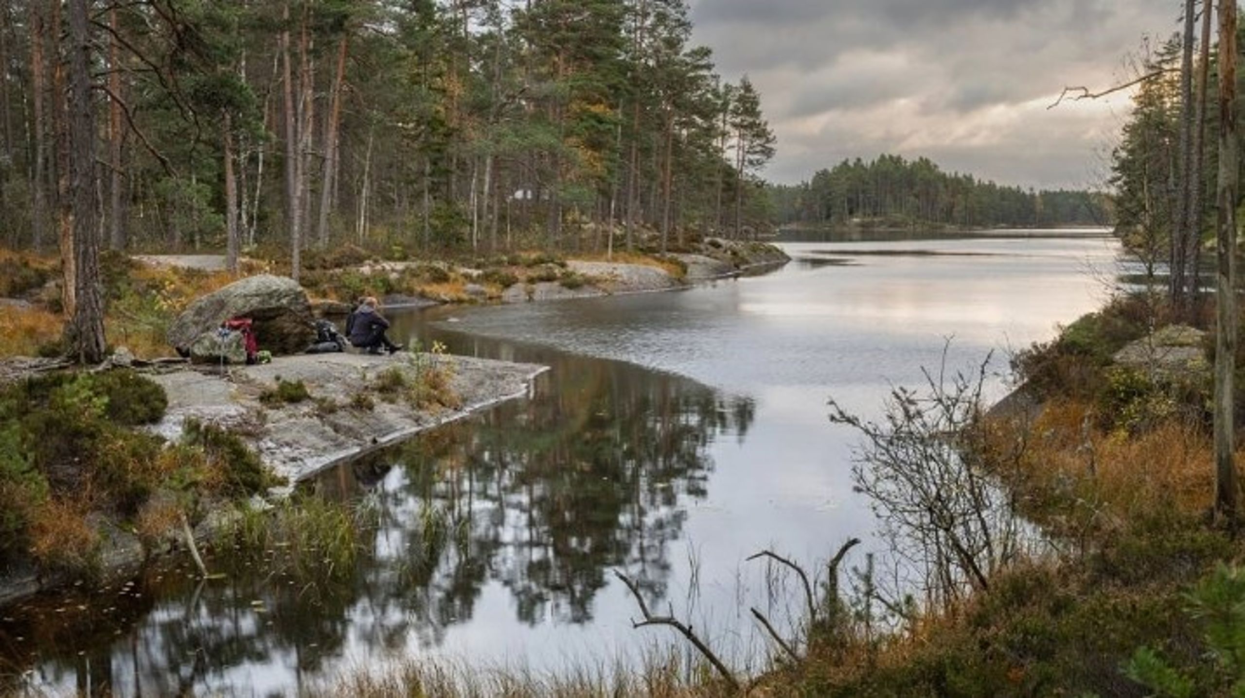Tresticklans nationalpark i Västra Götalands län.