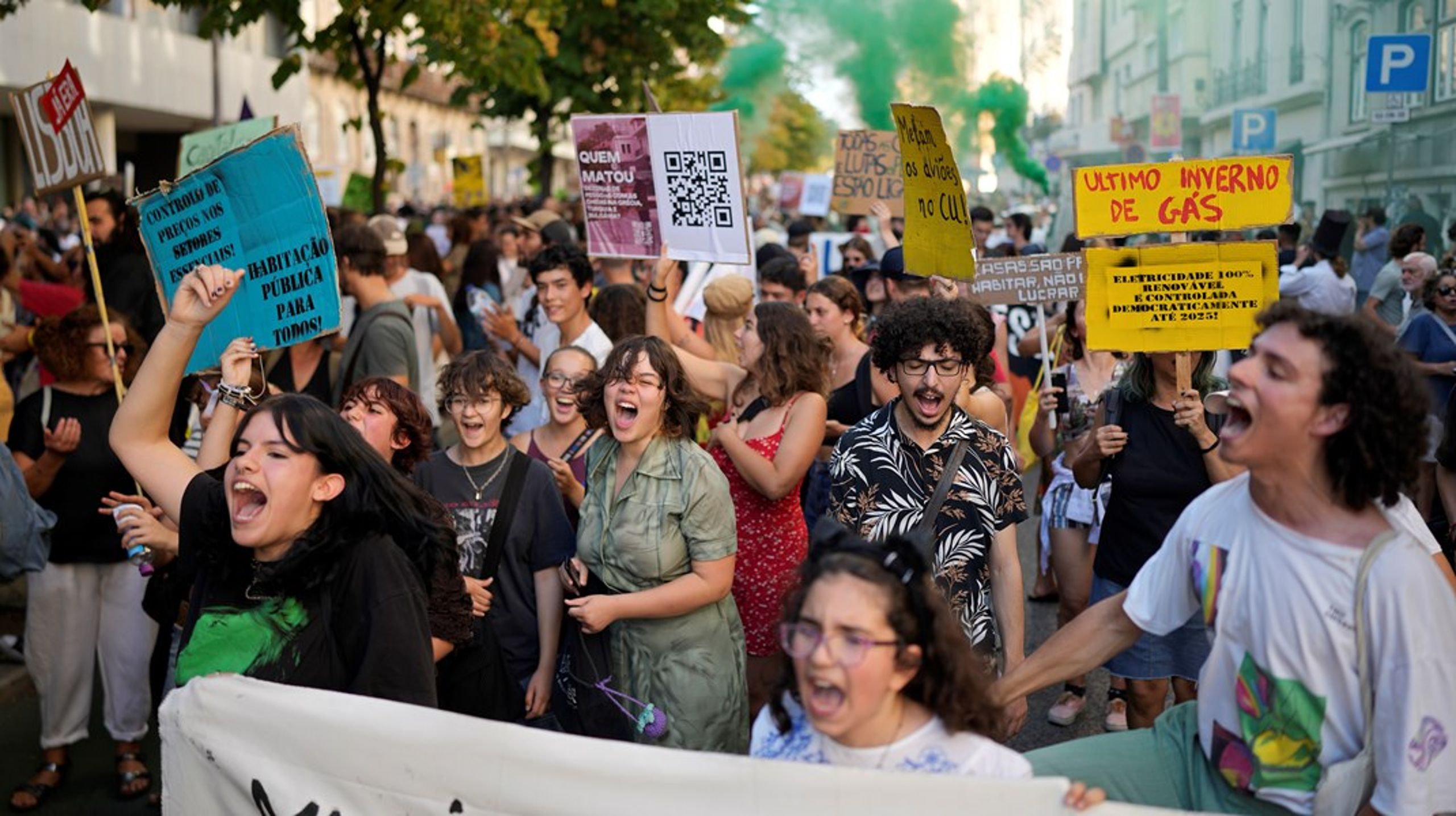 Lissabon är en av de städer där människor de senaste månaderna protesterat mot levnadsstandard och bristen på bostäder. Även i Dublin och Amsterdam är städer där liknande protester skett.&nbsp;<br>