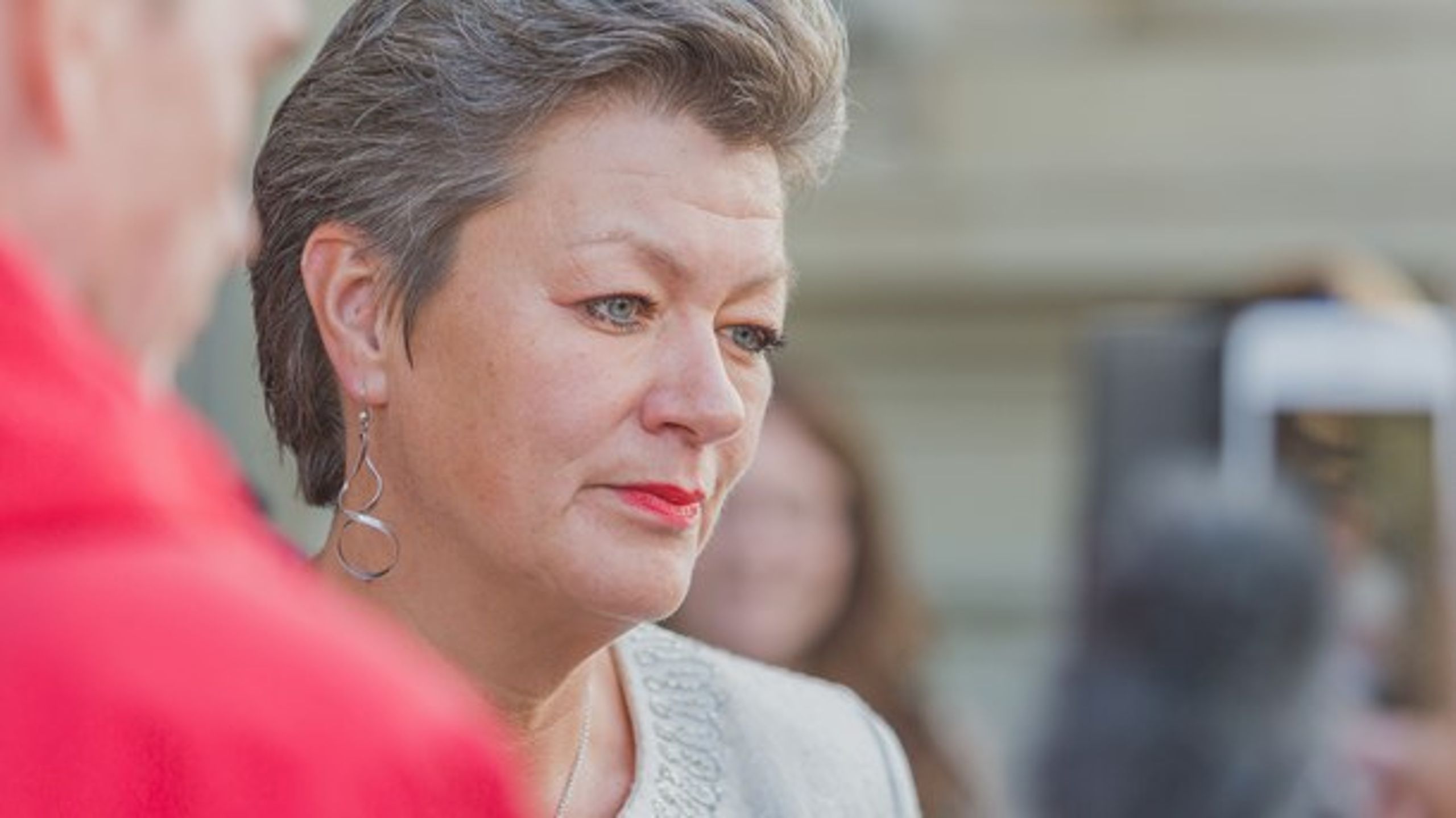 Arbetsmarknads- och etableringsminister Ylva Johansson (S).<br><br>