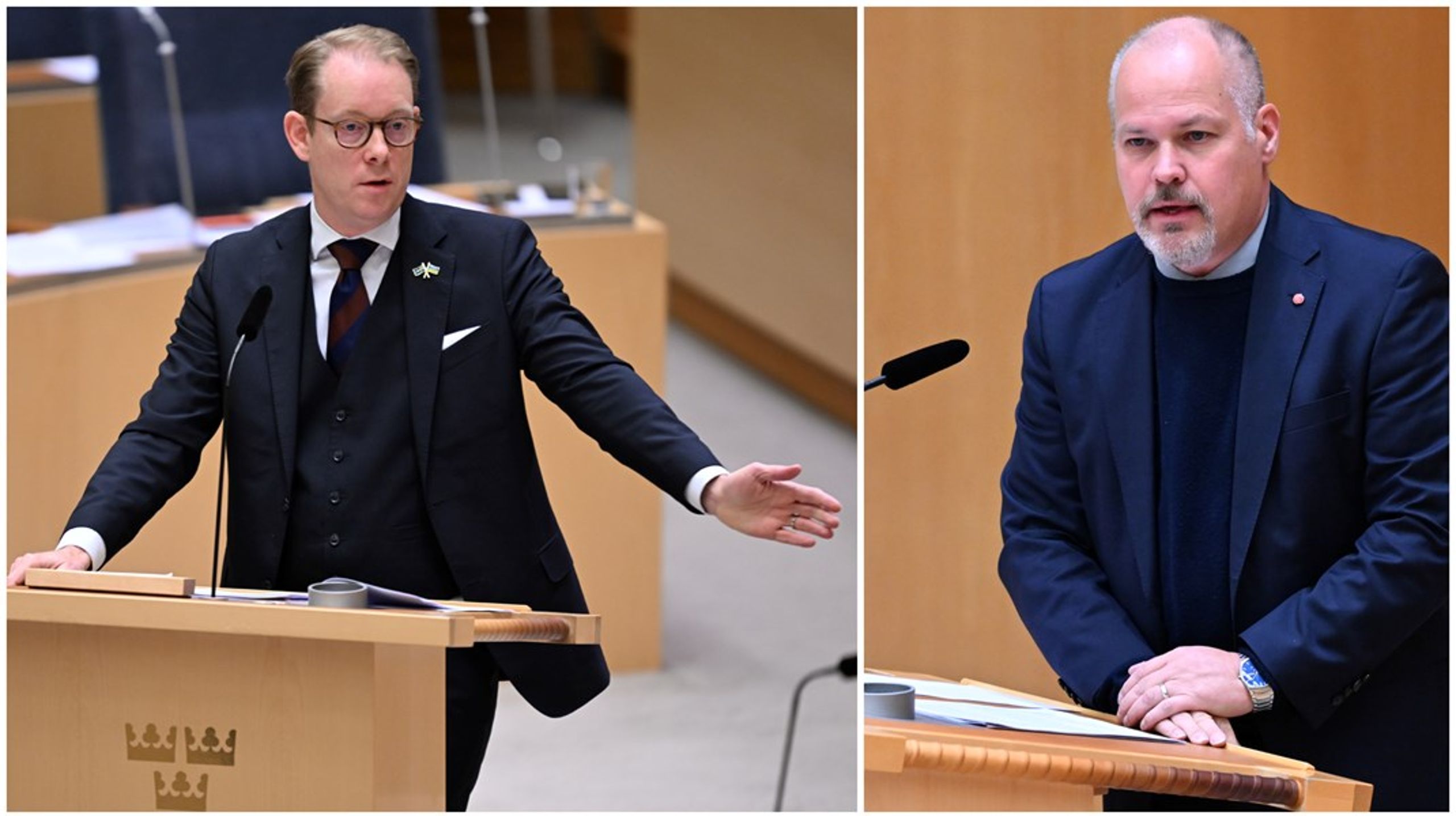Tobias Billström och Morgan Johansson är några av dem som möts i årets utrikespolitiska debatt.