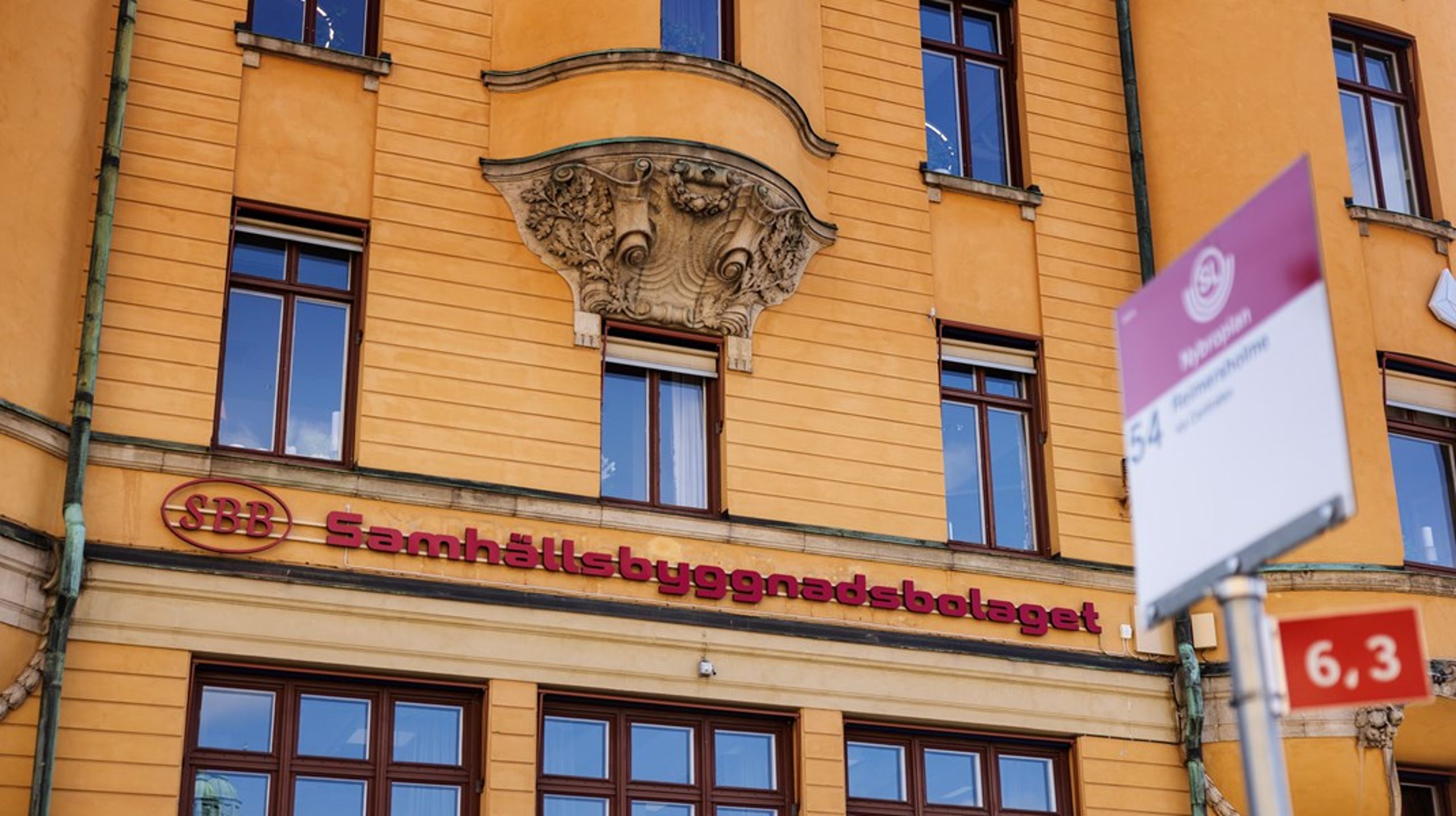 SBB:s&nbsp;huvudkontor ligger på Strandvägen i Stockholm.