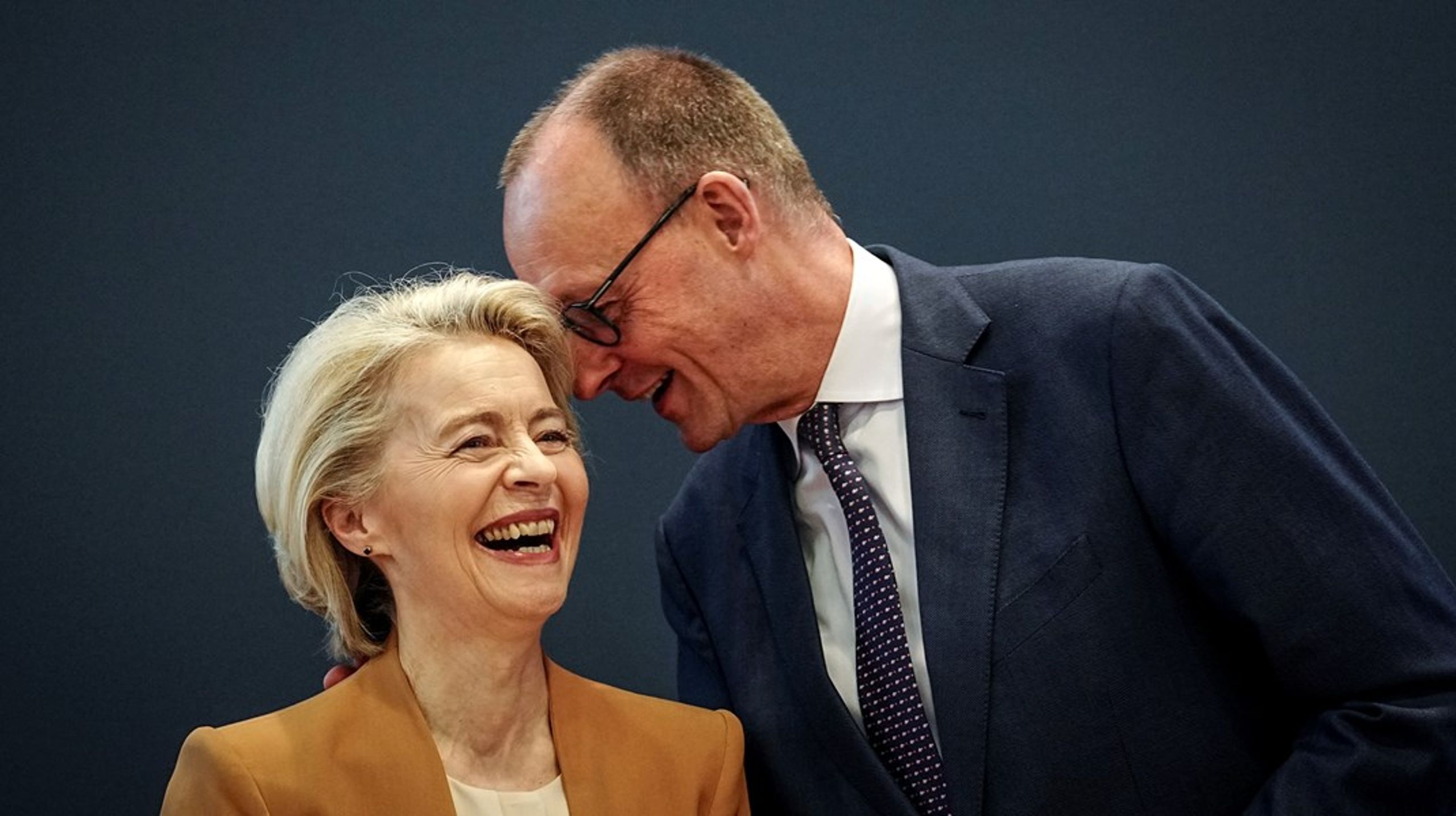 Ursula von der Leyen kandiderar för en andra mandatperiod som EU-kommissionens ordförande meddelade hon och CDU:s ordföranden Friedrich Merz&nbsp;på måndagen.&nbsp;