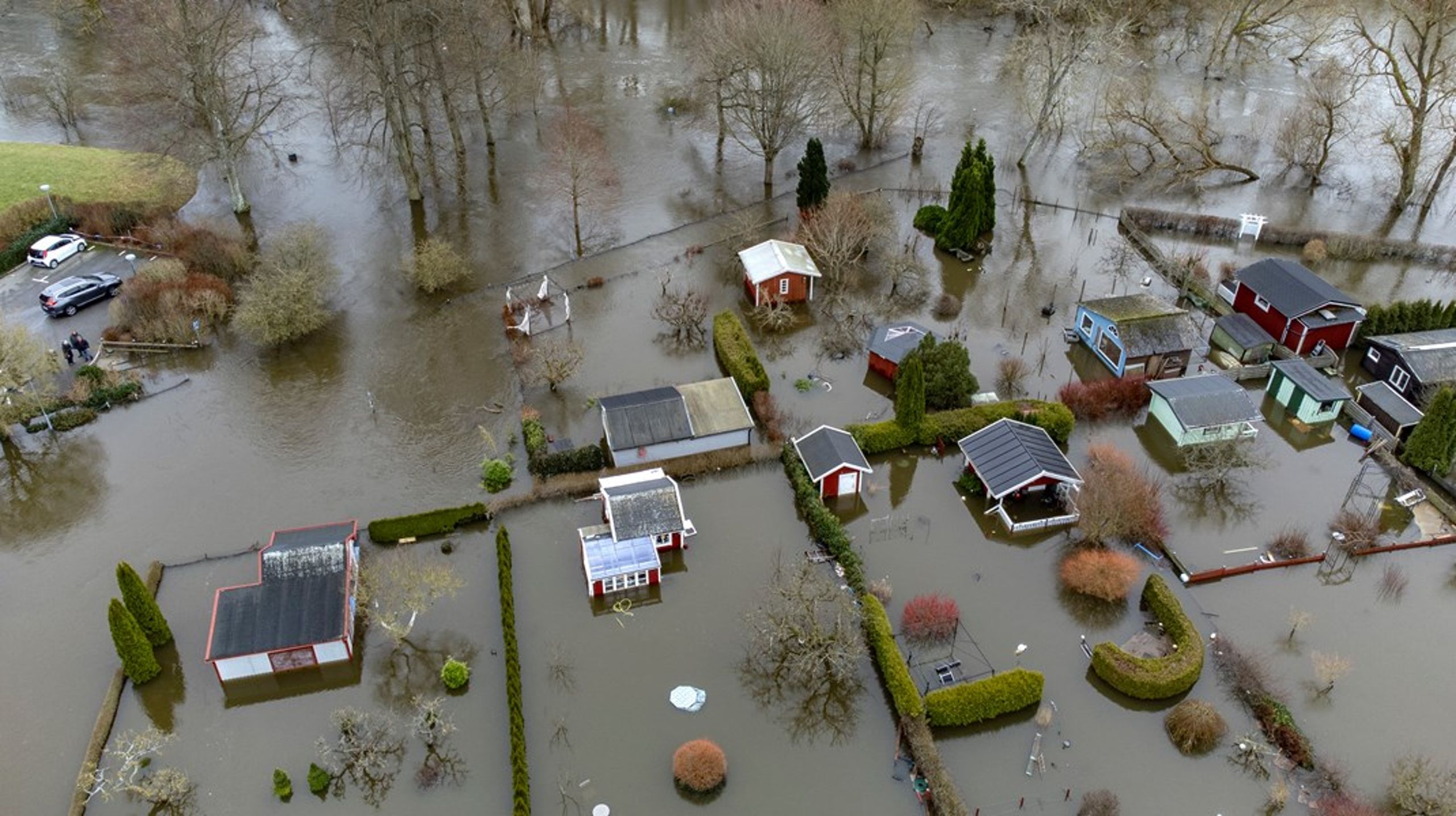 Höga flöden i Kävlingeån orsakade nyligen stora översvämningar i Skåne.
