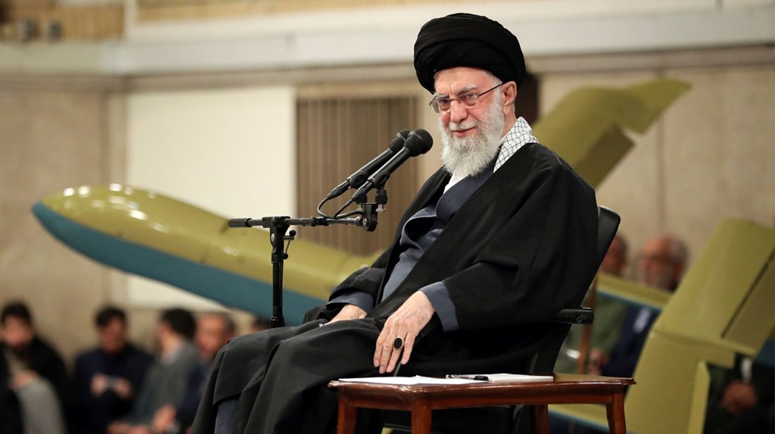 Ali Khamenei är högste ledare för mullornas regim i Iran.