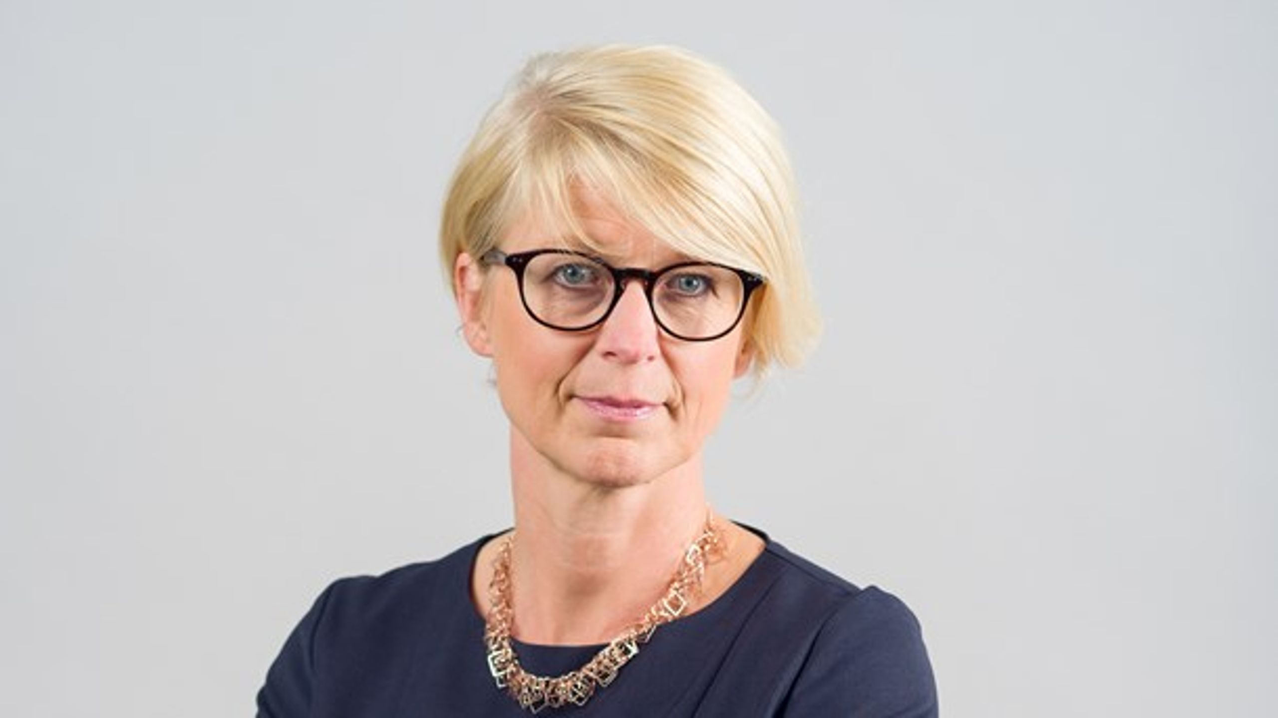 Elisabeth Svantesson (M), arbetsmarknadspolitisk talesperson.