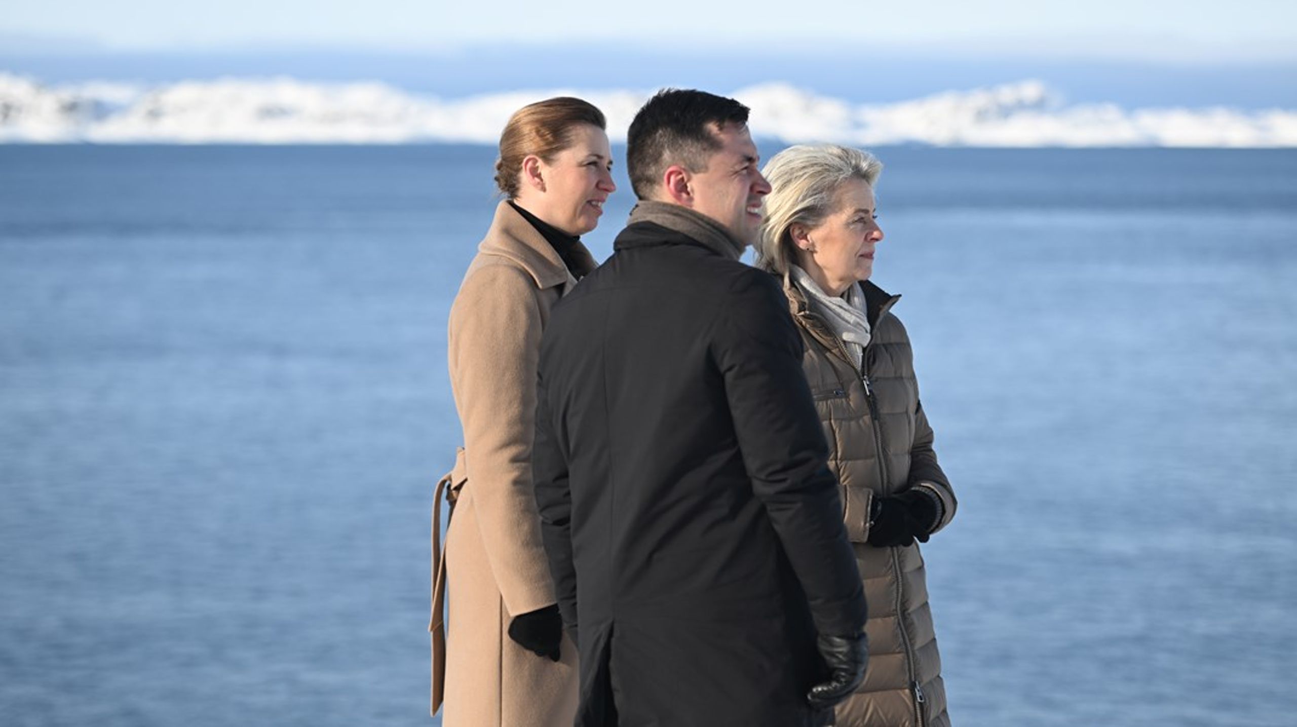 Danmarks statsminister Mette Frederiksen och EU-kommissionens ordförande Ursula von der Leyen träffade Grönlands statsminister Múte B. Egede i Nuuk på fredagen.&nbsp;