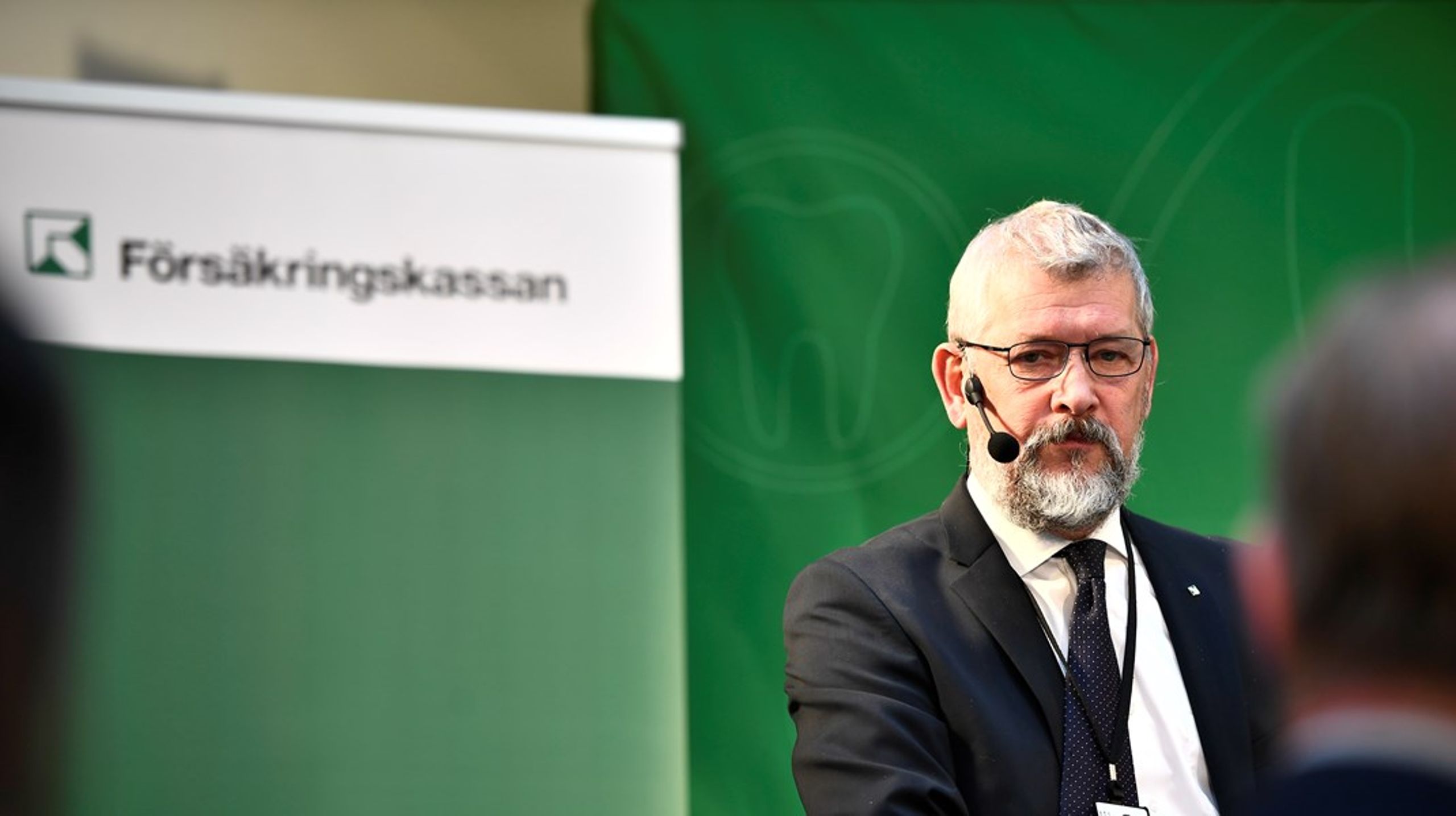 Försäkringskassans generaldirektör Nils Öberg säger att arbetet med ideella föreningar påminner om elstödet på så vis att det är en ny målgrupp för Försäkringskassan<br>