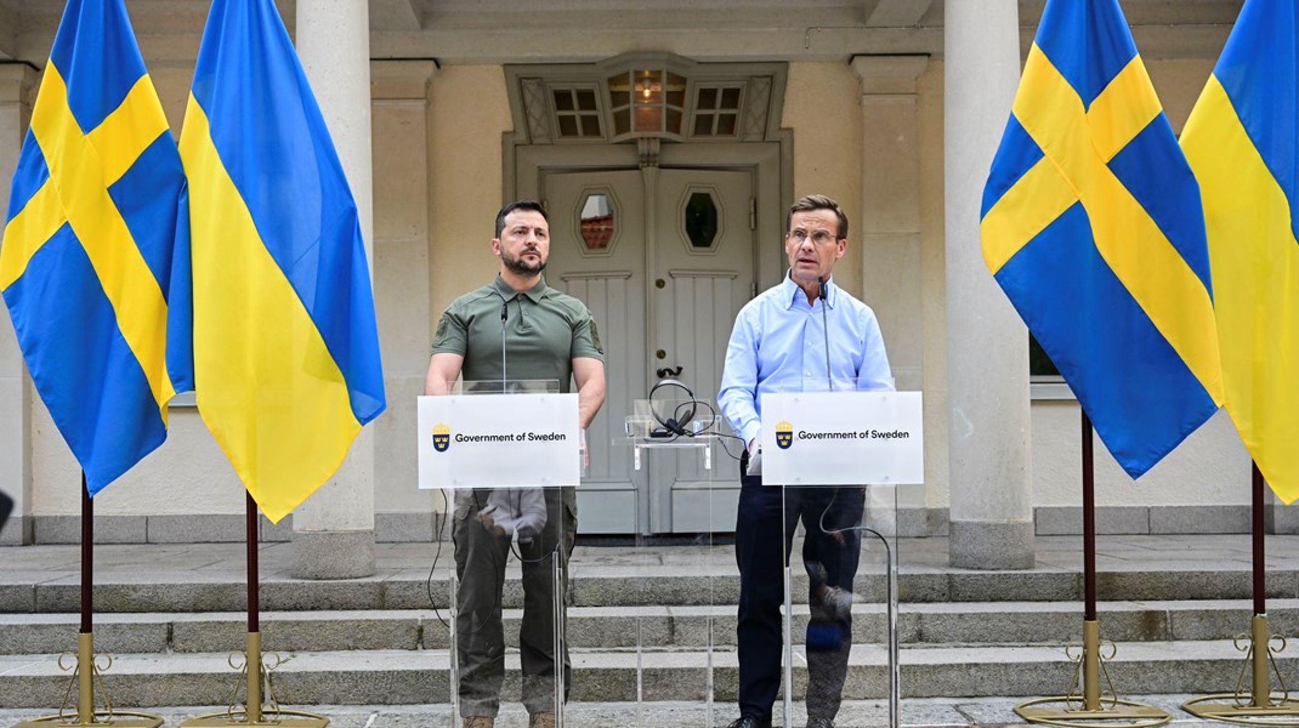 Sverige måste visa både Ukraina och världen att Sverige är en pålitlig partner i kris och återuppbyggnad, skriver debattören.