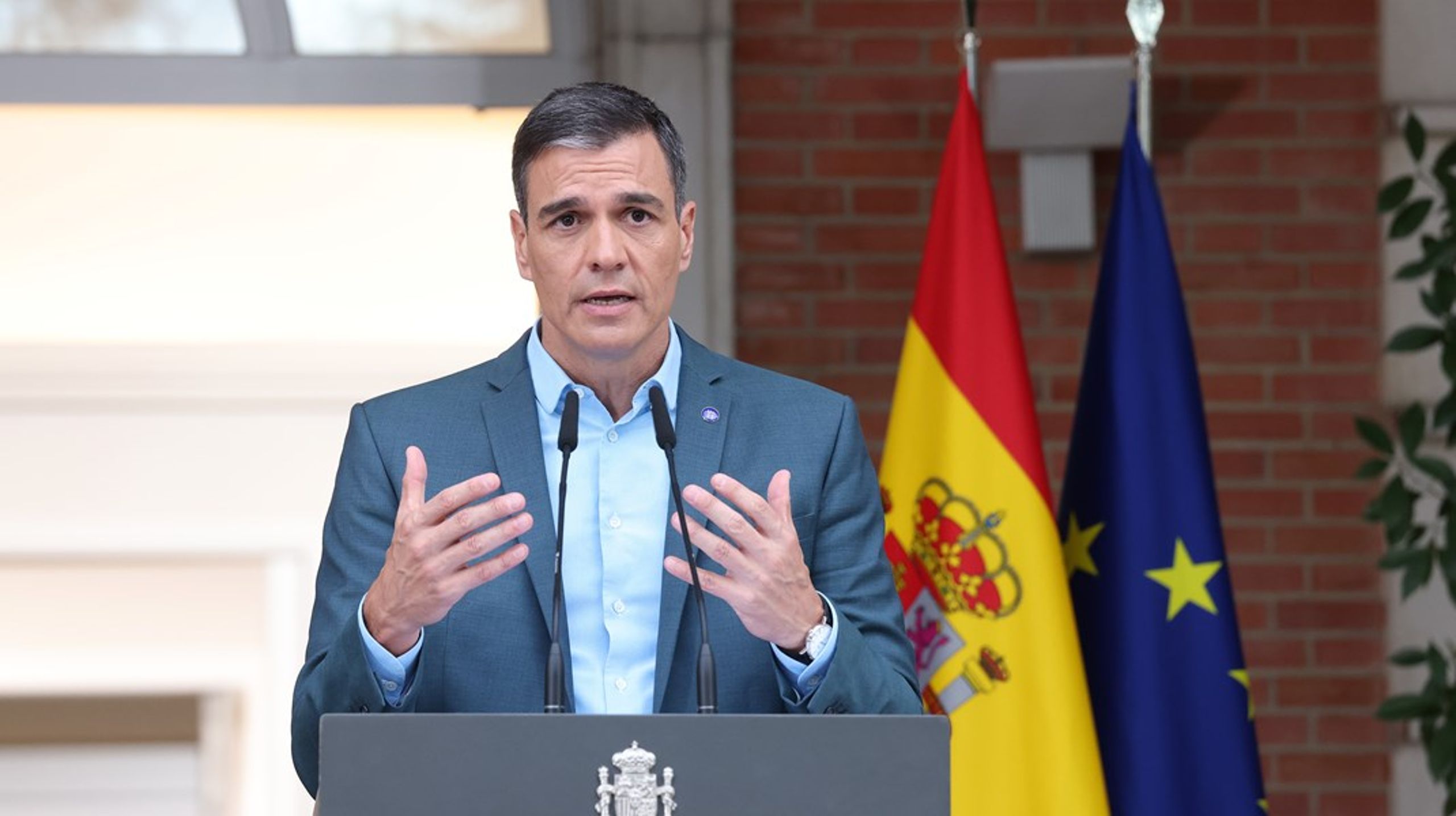 Pedro Sánchez har varit Spaniens premiärminister i nästan sex år och är ordförande för det spanska socialistpartiet.