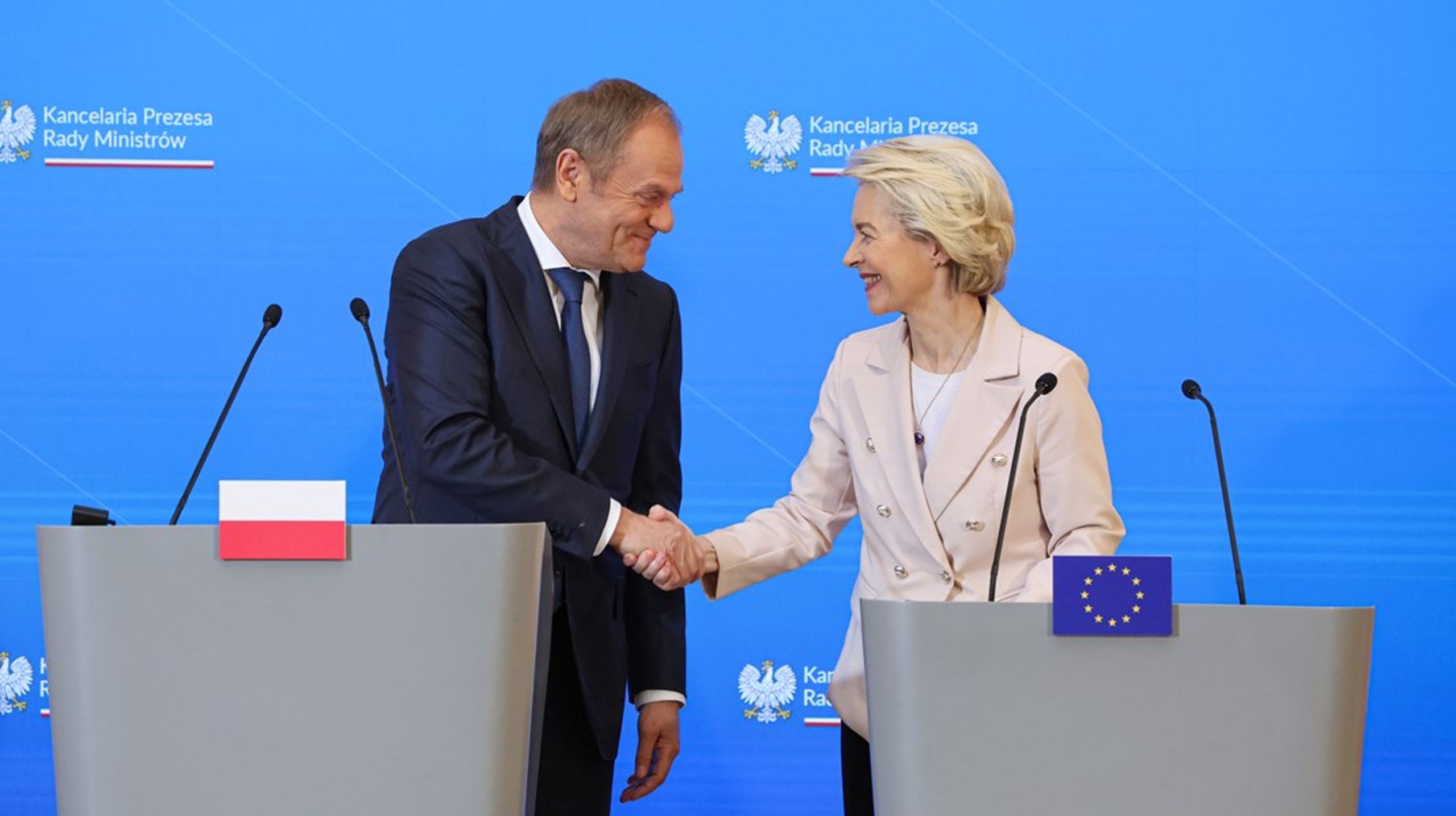 Sedan den nye polske regeringschefen Donald Tusk tillträdde i höstas har han försökt övertyga EU-kommissionens ordförande Ursula von der Leyen om att han är fast besluten att rätta till den förra regeringens kollisionskurs med Bryssel.