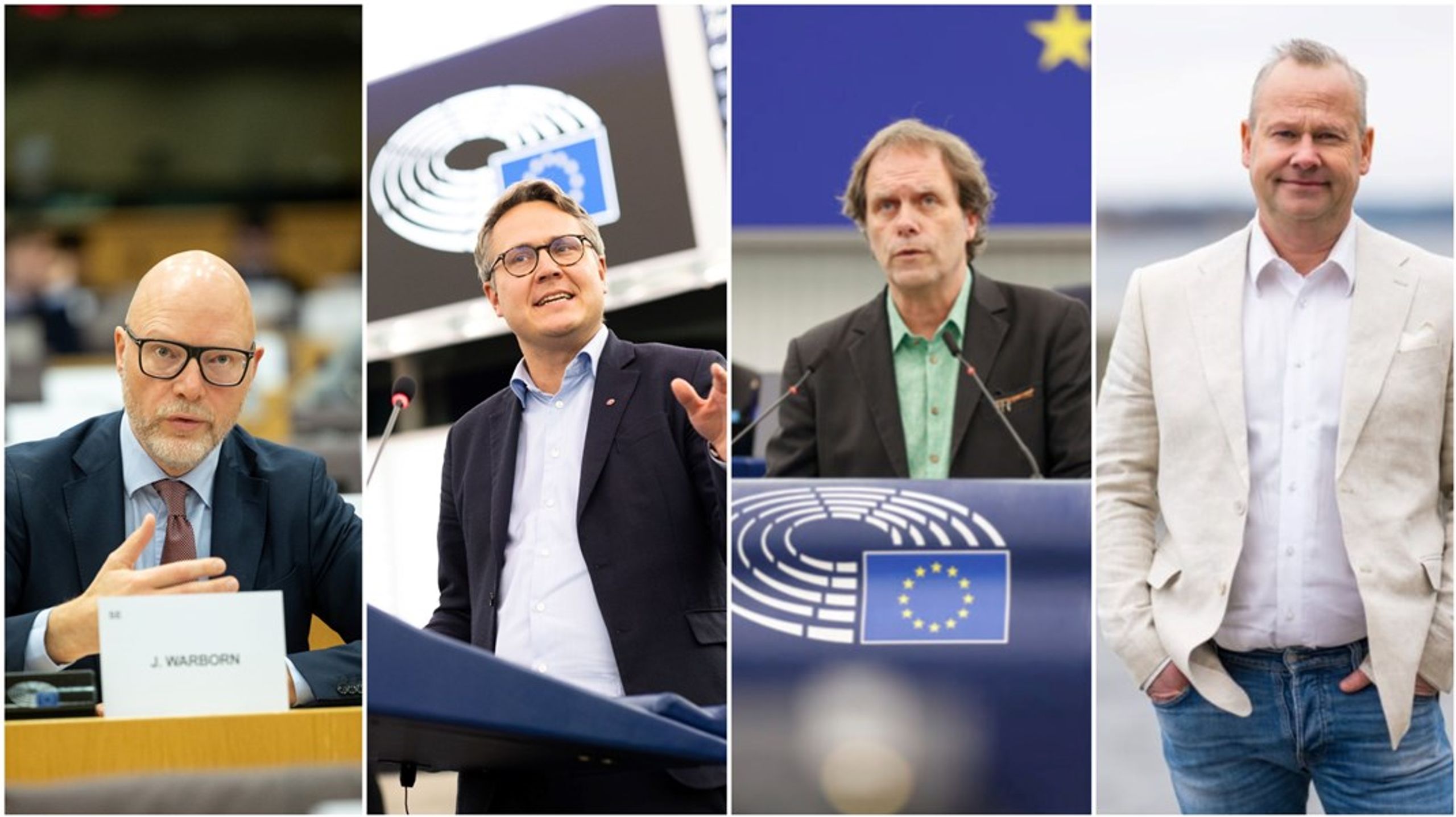 Fyra svenska ledamöter som potentiellt kan få inflytande över&nbsp;EU:s transportpolitik, där många toppar försvinner i valet: Jörgen Warborn (M), Johan Danielsson (S), Pär Holmgren (MP) och Patrik Jönsson (SD).<br>