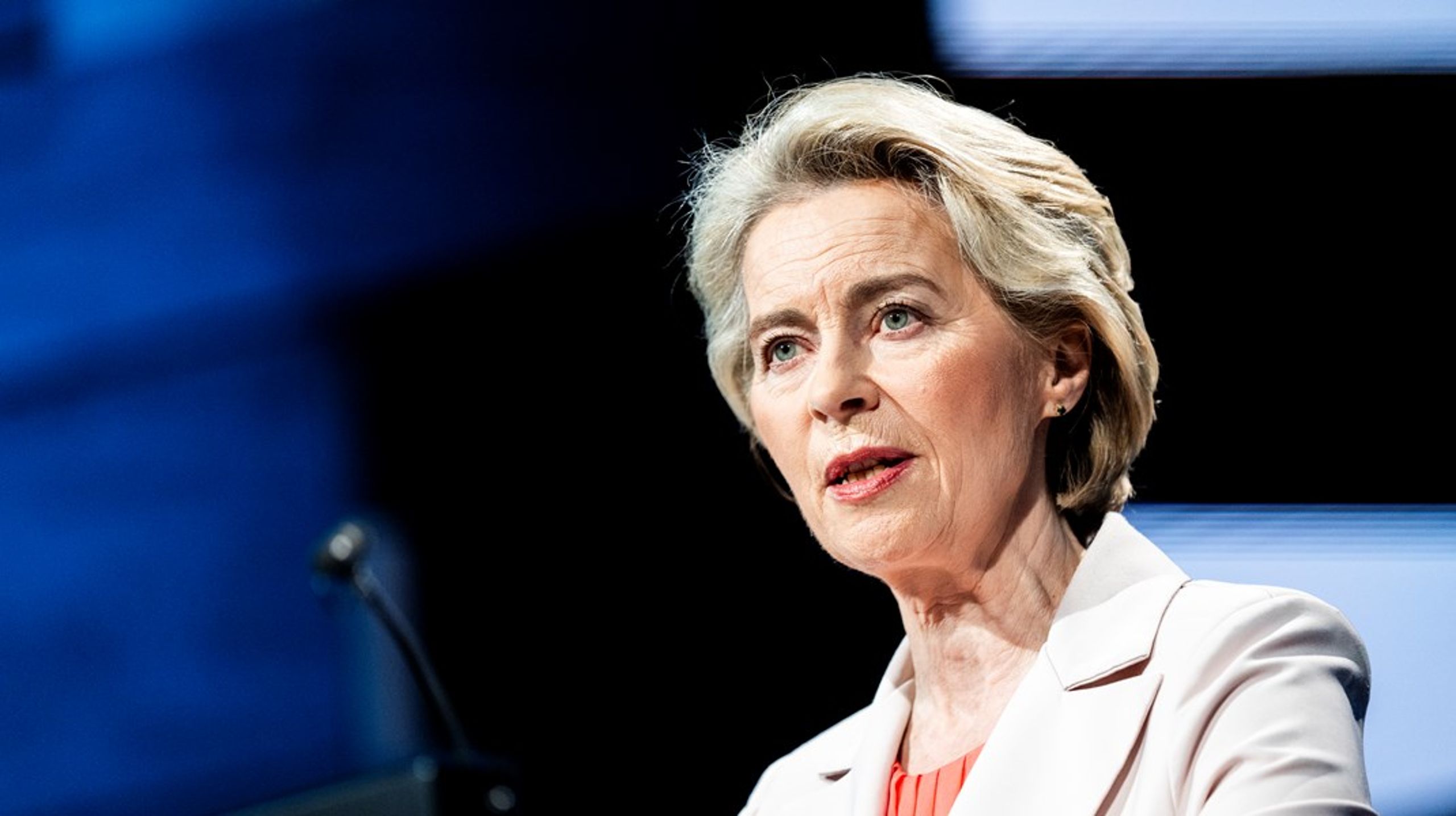 EU-kommissionens ordförande Ursula von der Leyen lyfter fram&nbsp;svenska Myndigheten&nbsp;för psykologiskt försvar&nbsp;som&nbsp;exempel på vad en liknande ny EU-institution skulle behöva arbeta med.