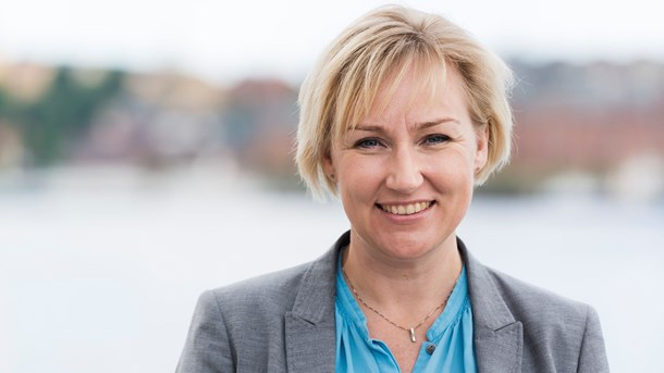 Helene Hellmark Knutsson (S), minister för högre utbildning och forskning.