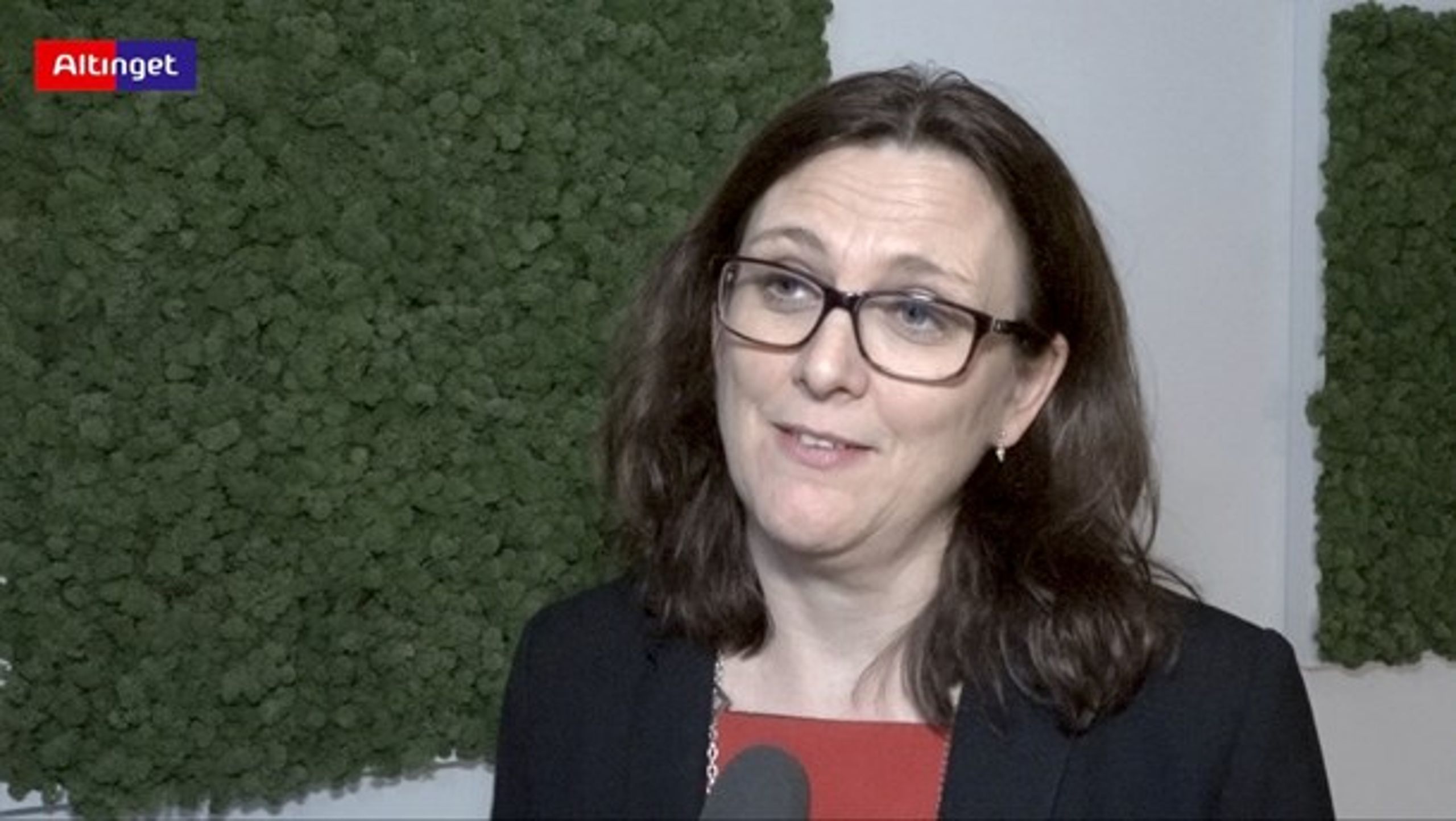 Cecilia Malmström, EU-kommissionär
