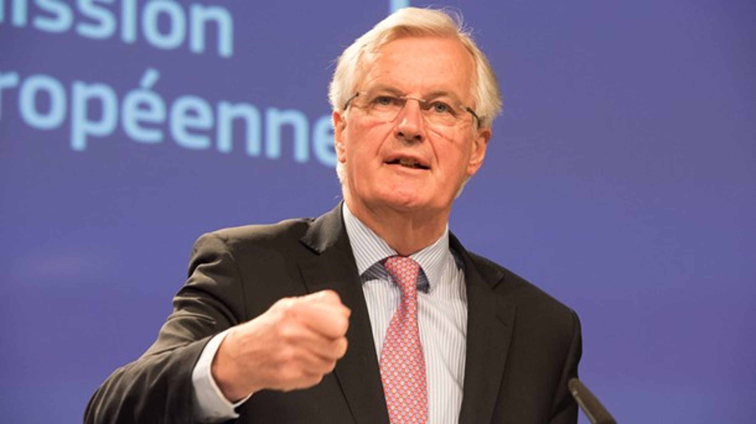 EU:s brexitförhandlare Michel Barnier