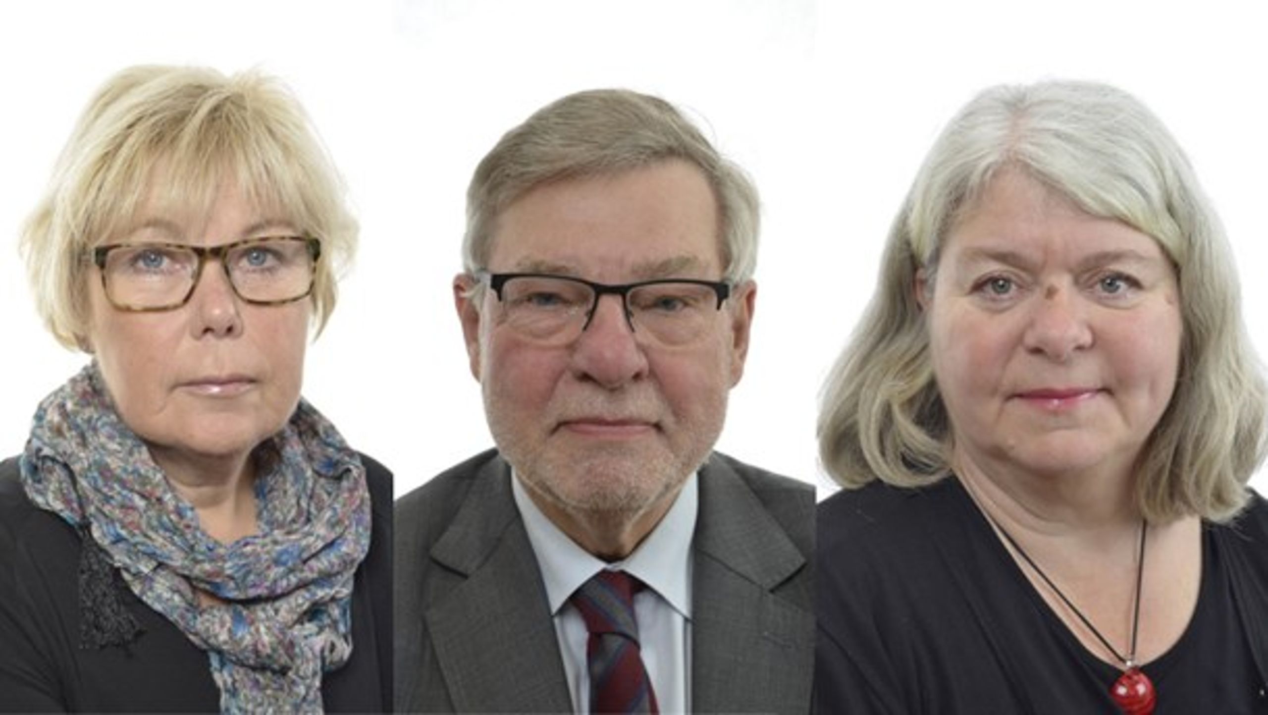 Berit Högman (S), Björn von Sydow (S) och&nbsp;Mia Sydow Mölleby (V)
