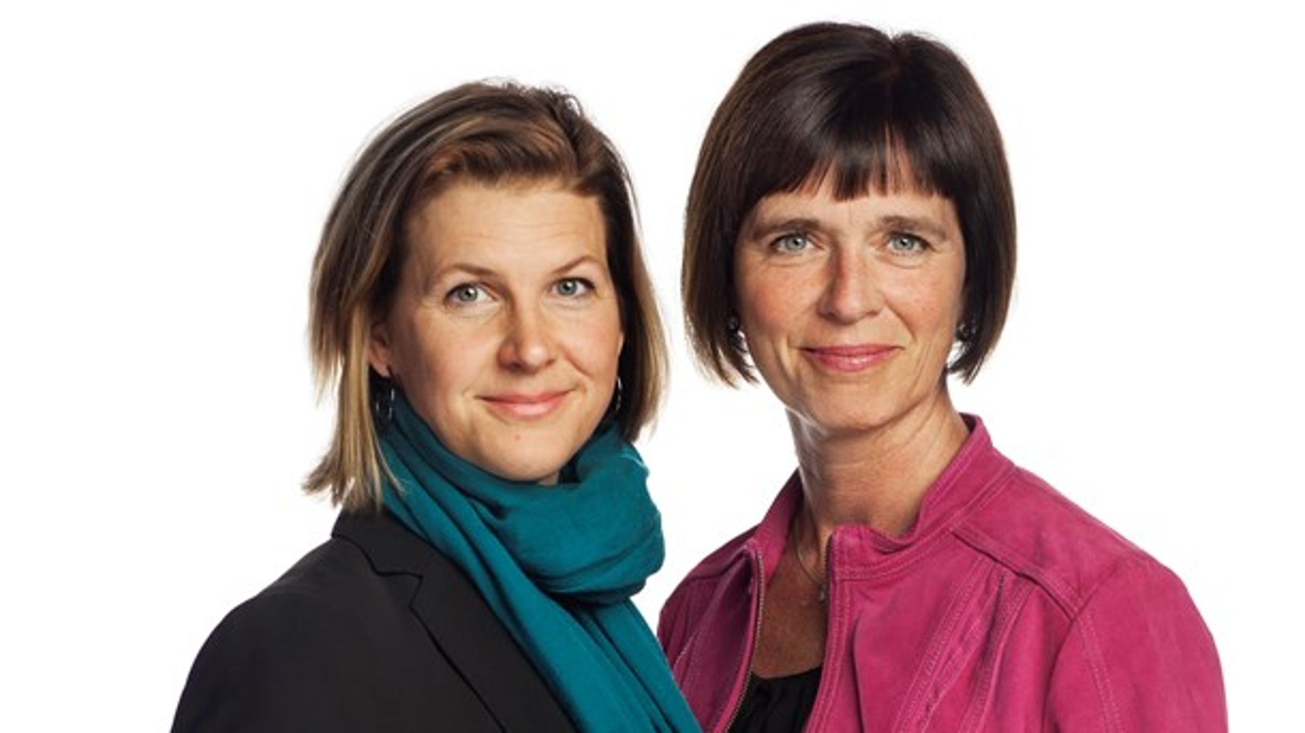 Nina Larsson, förbundschef, och Ulrika Carlsson, förbundsordförande, Studieförbundet Vuxenskolan