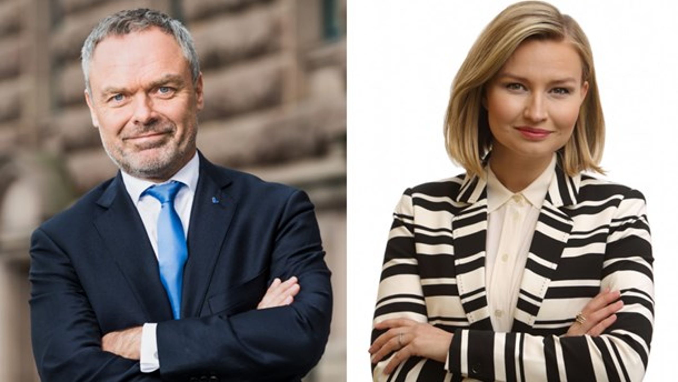 Liberalernas Jan Björklund och Kristdemokraternas Ebba Busch Thor.