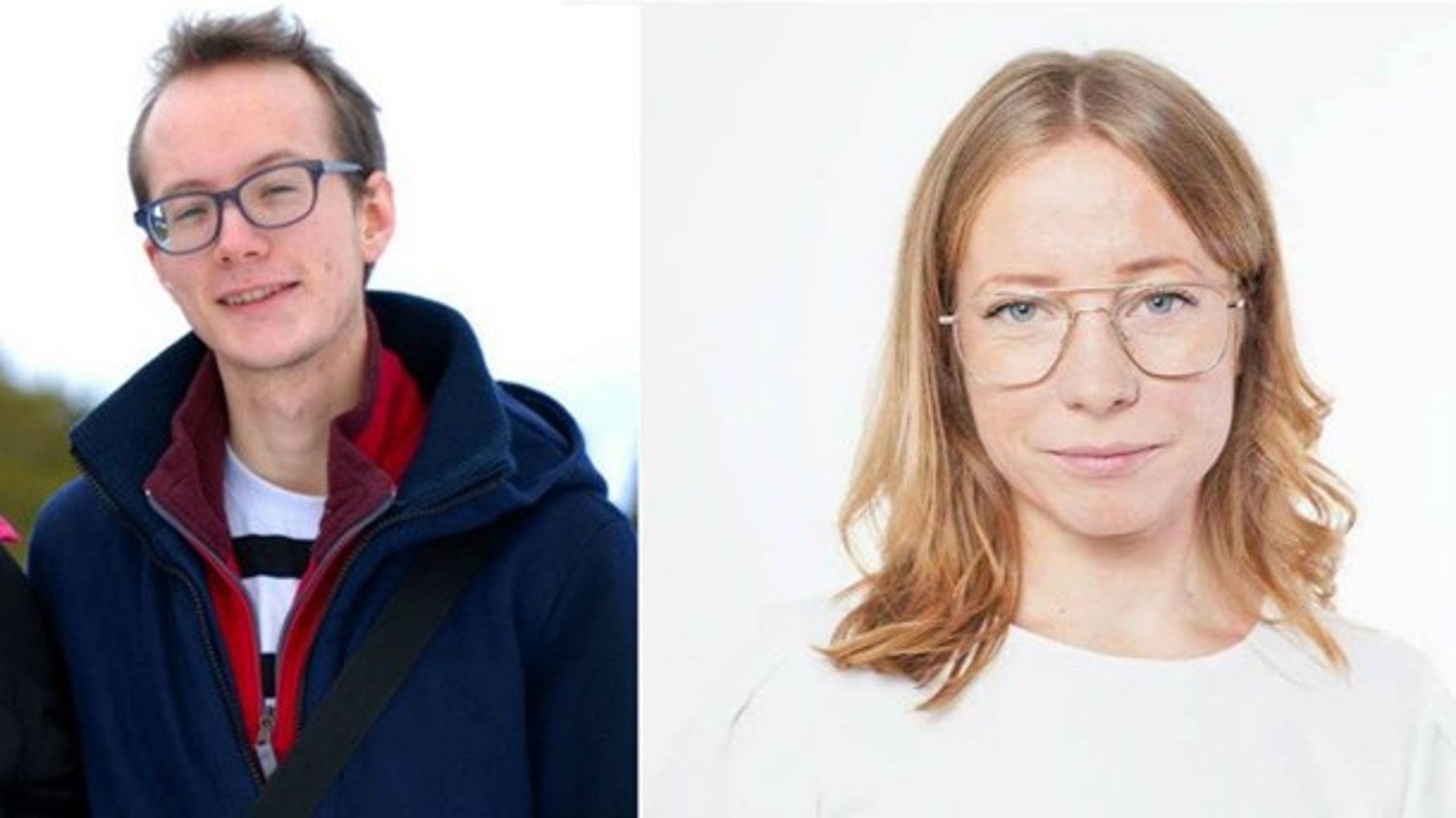 Gustav Ekström och Frida Gunnarsson, Socialdemokratiska studentförbundet<br><br>