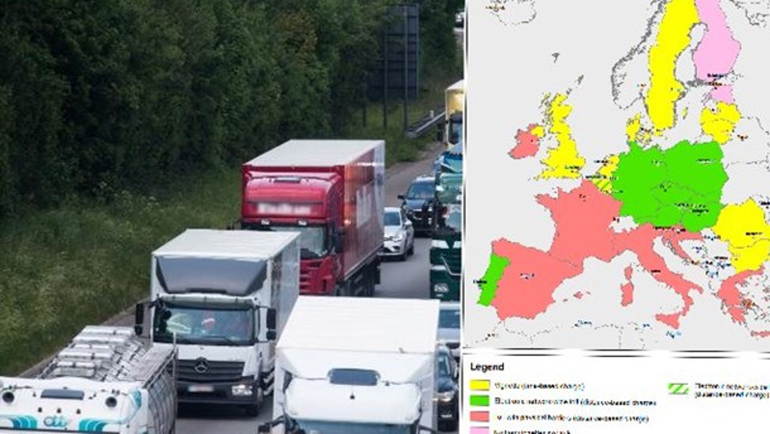 För tillfället blandas exempelvis tidsbaserade och avståndsbaserade avgifter på vägarna i EU. <br>