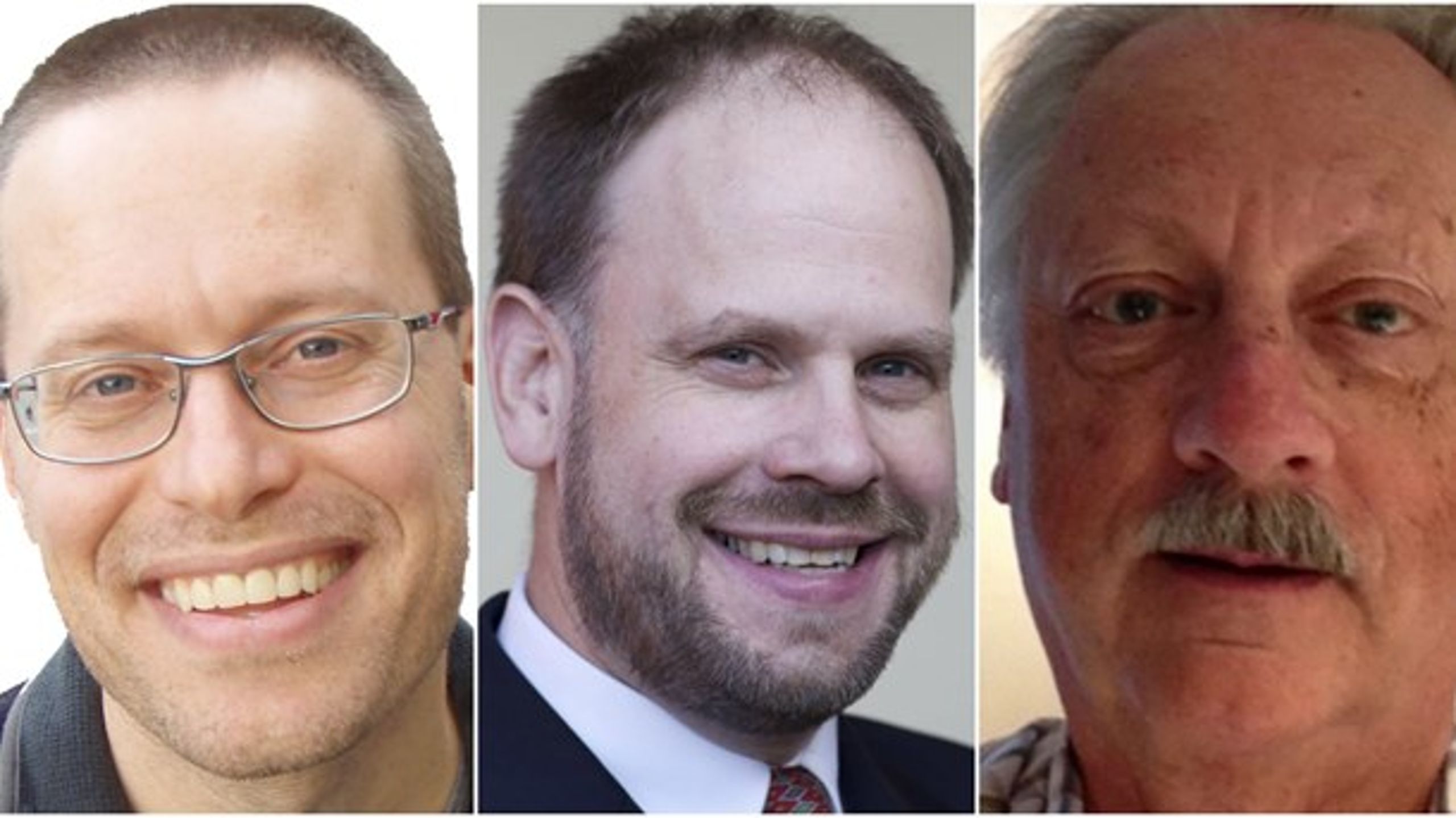 Christian Löwendahl, Erik Kärnekull och Lennart Göranson från MED vill se att enhetlig moms på 25 procent införs.&nbsp;