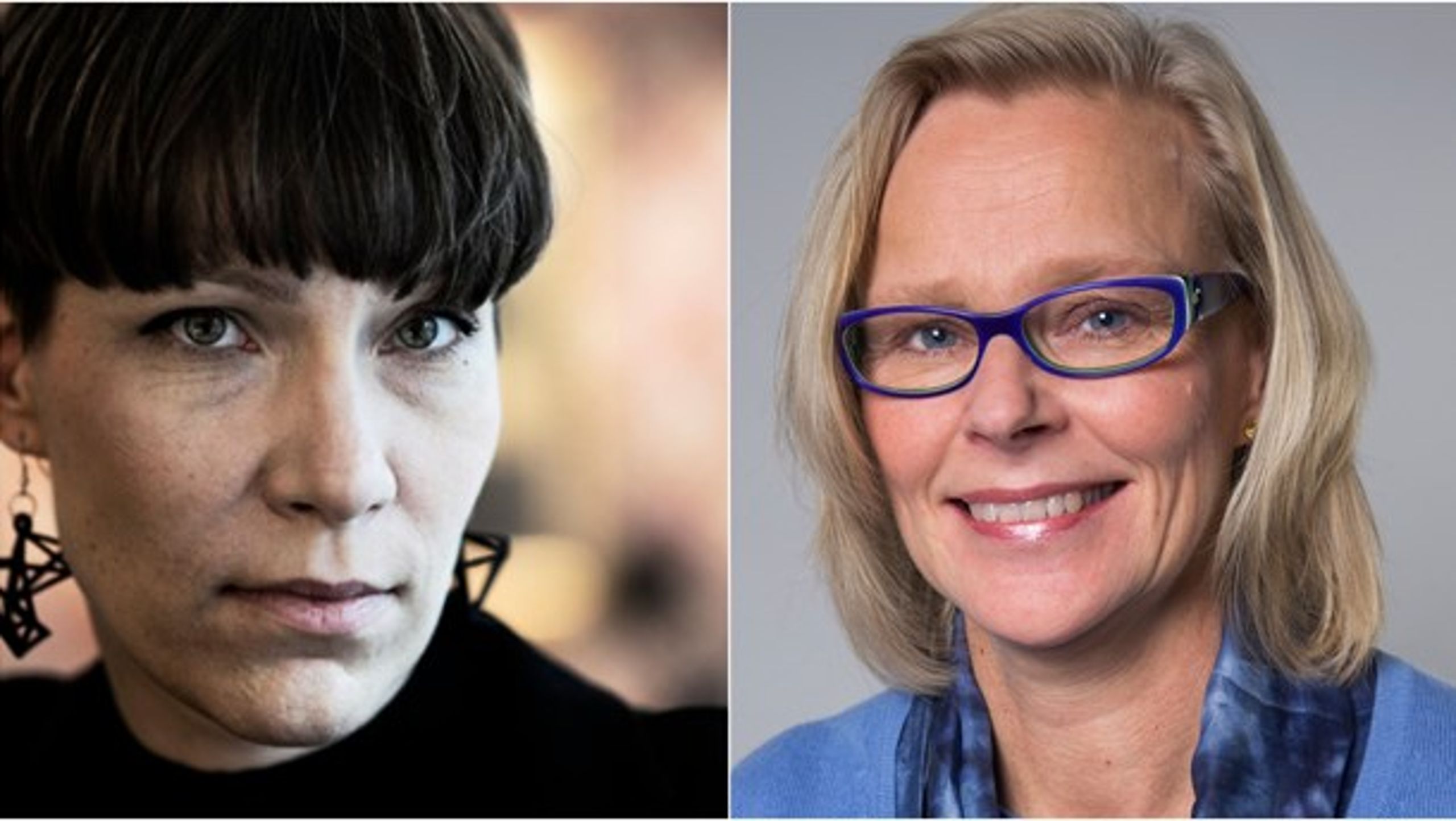 Darja Isaksson och Annelie Roswall Ljunggren