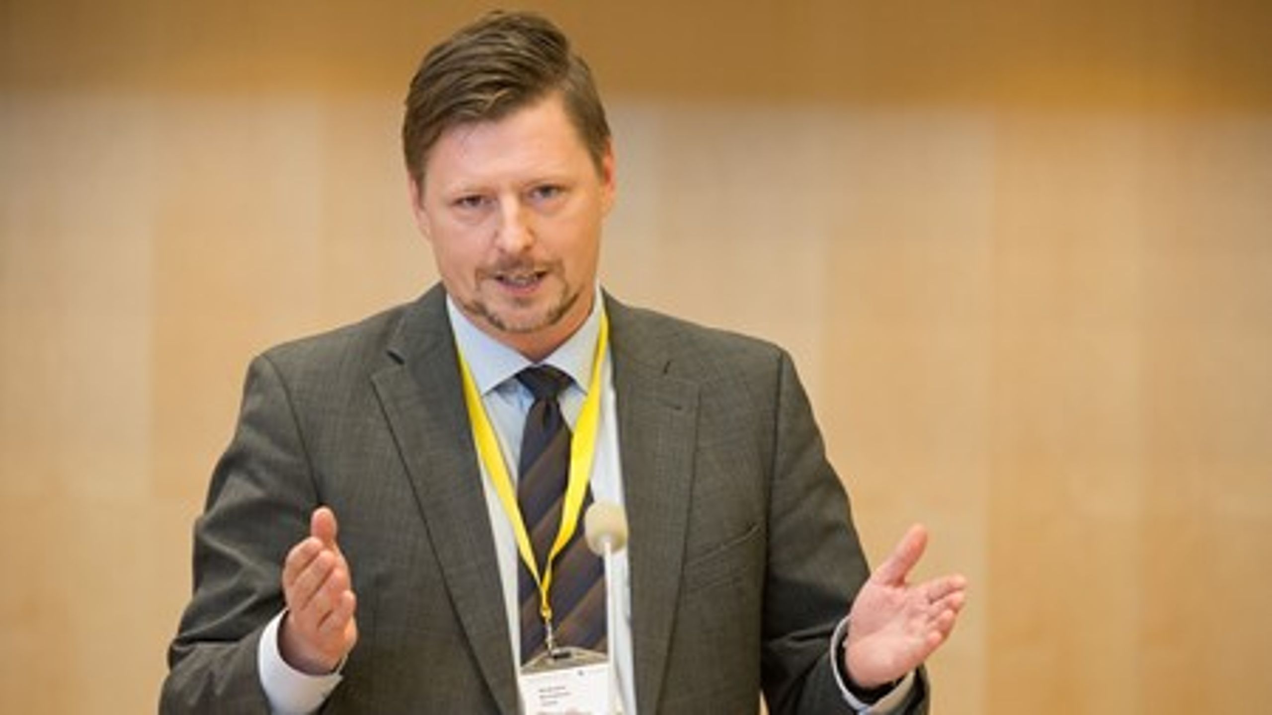 Nordiska rådets ordförande Höskuldur Thórhallsson