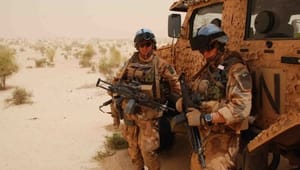 Brist på helikoptrar problem för svensk Mali-styrka