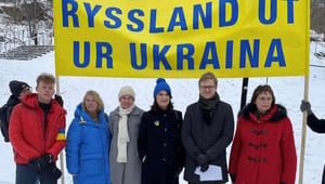 De planerar stormanifestation för solidaritet med Ukraina 