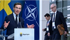 Kristersson: Ökad sannolikhet att Finland går med i Nato först