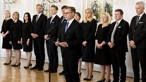 Ny finsk regering – försvarsminister från Samlingspartiet