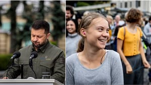 Zelenskyj, Thunberg och Navalnyj nomineras till Nobels fredspris