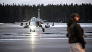 F-16-plan till Ukraina flyger före svenska Jas Gripen