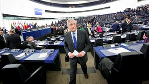 Konservativa Tajani ny ledare i parlamentet 