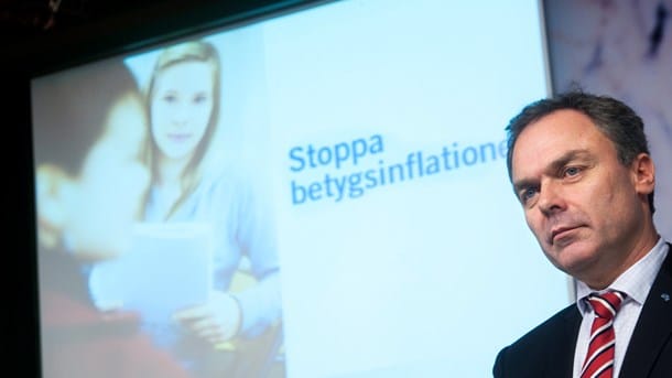 Stenkvist (SD): Sluta dölj problemen med betygsinflation