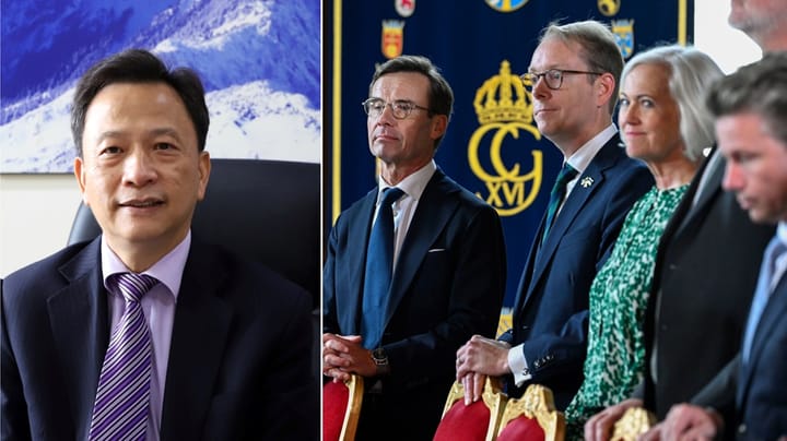Taiwans nya ambassadör: Hoppas regeringen tar kontakt
