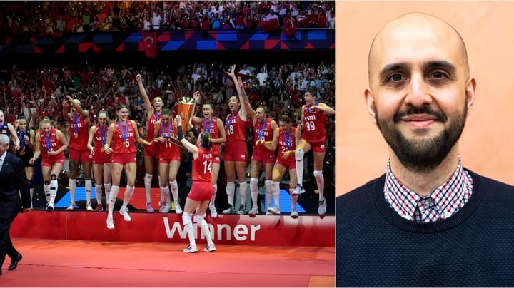 Turkiska volleybollguldet blev en symbol för något större