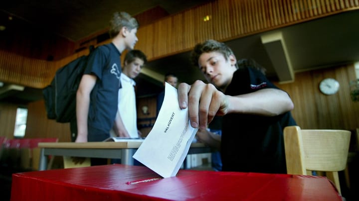 EU-val i skolor ska öka ungas intresse för Europafrågor
