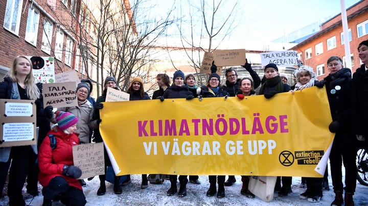 Extinction Rebellion: Nu genomför vi olydiga klimataktioner i Stockholm